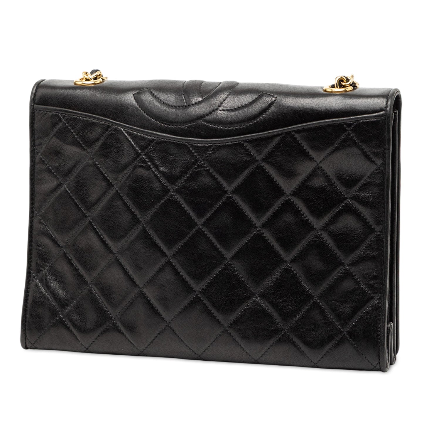 Chanel CC Quilted Lambskin Full Flap