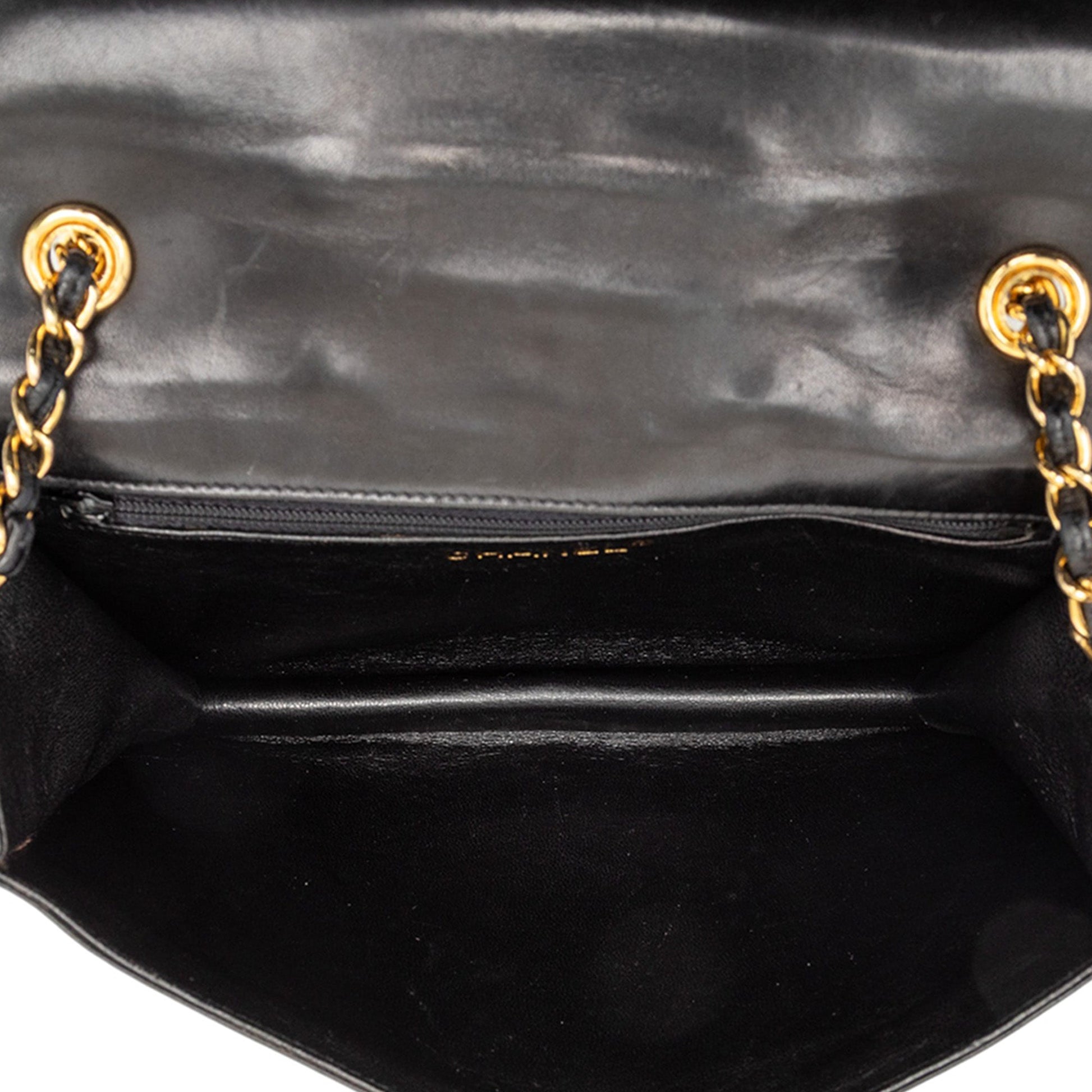 Chanel CC Quilted Lambskin Full Flap