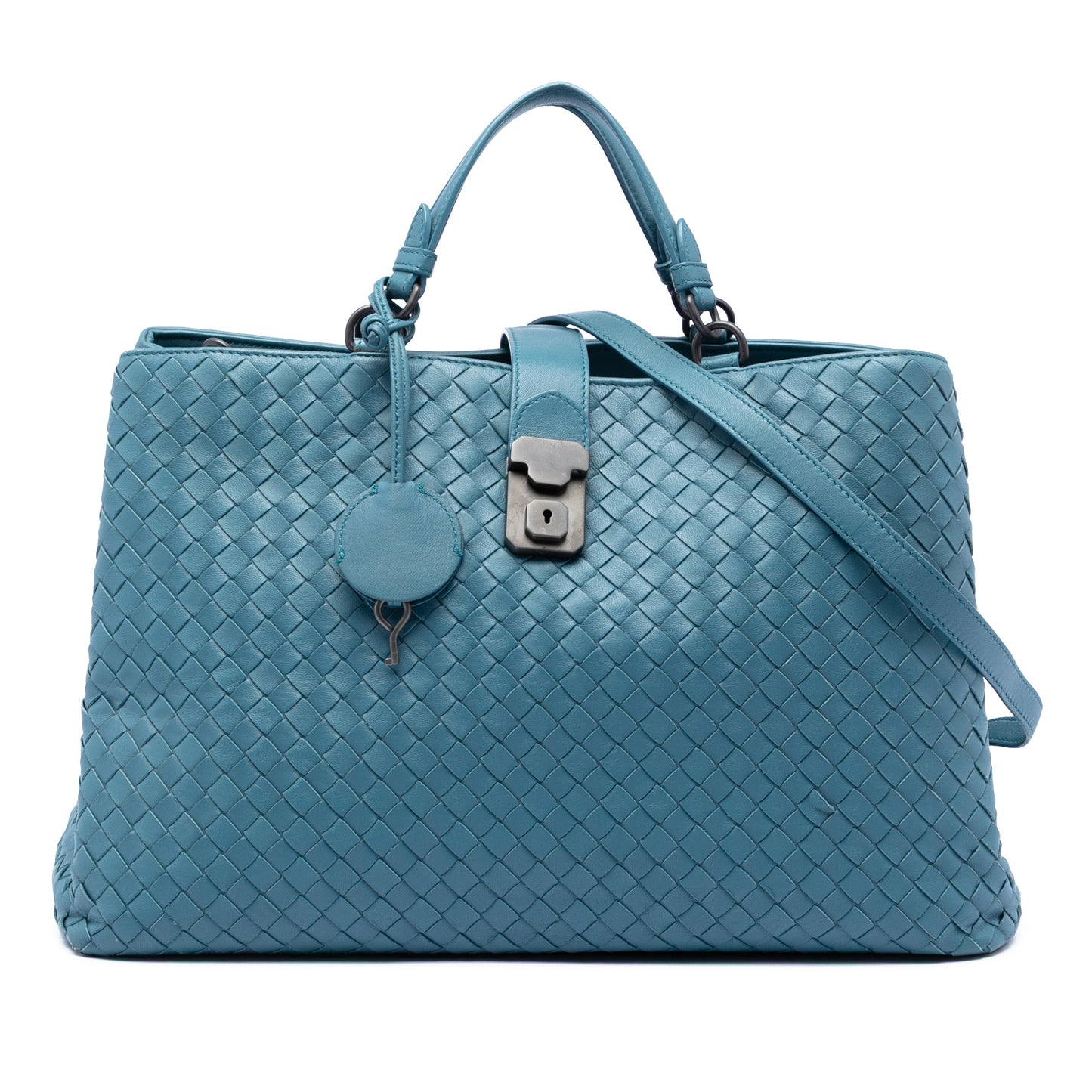 Bottega Veneta Medium Nappa Intrecciato Roma Tote