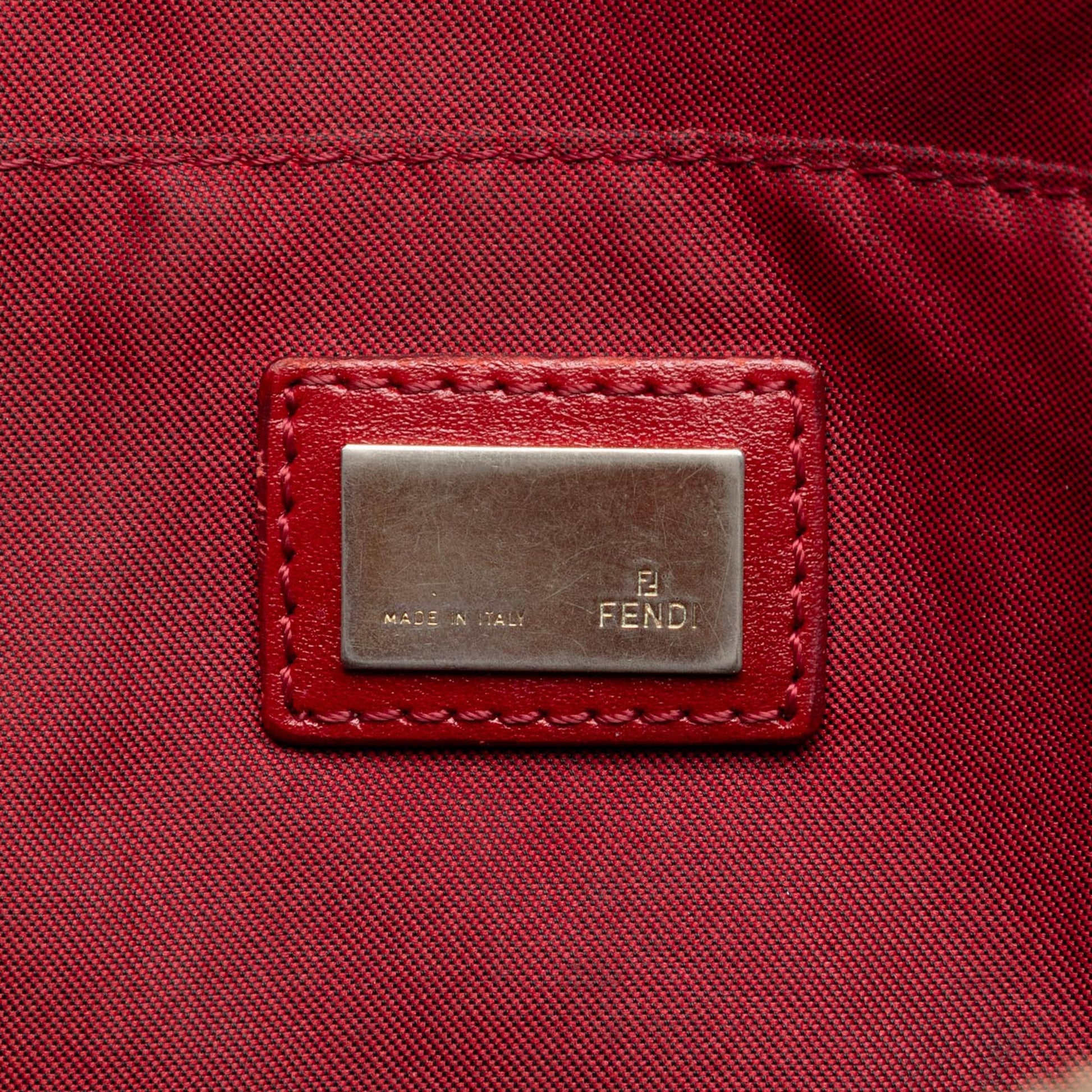 Fendi Zucchino Canvas Tote