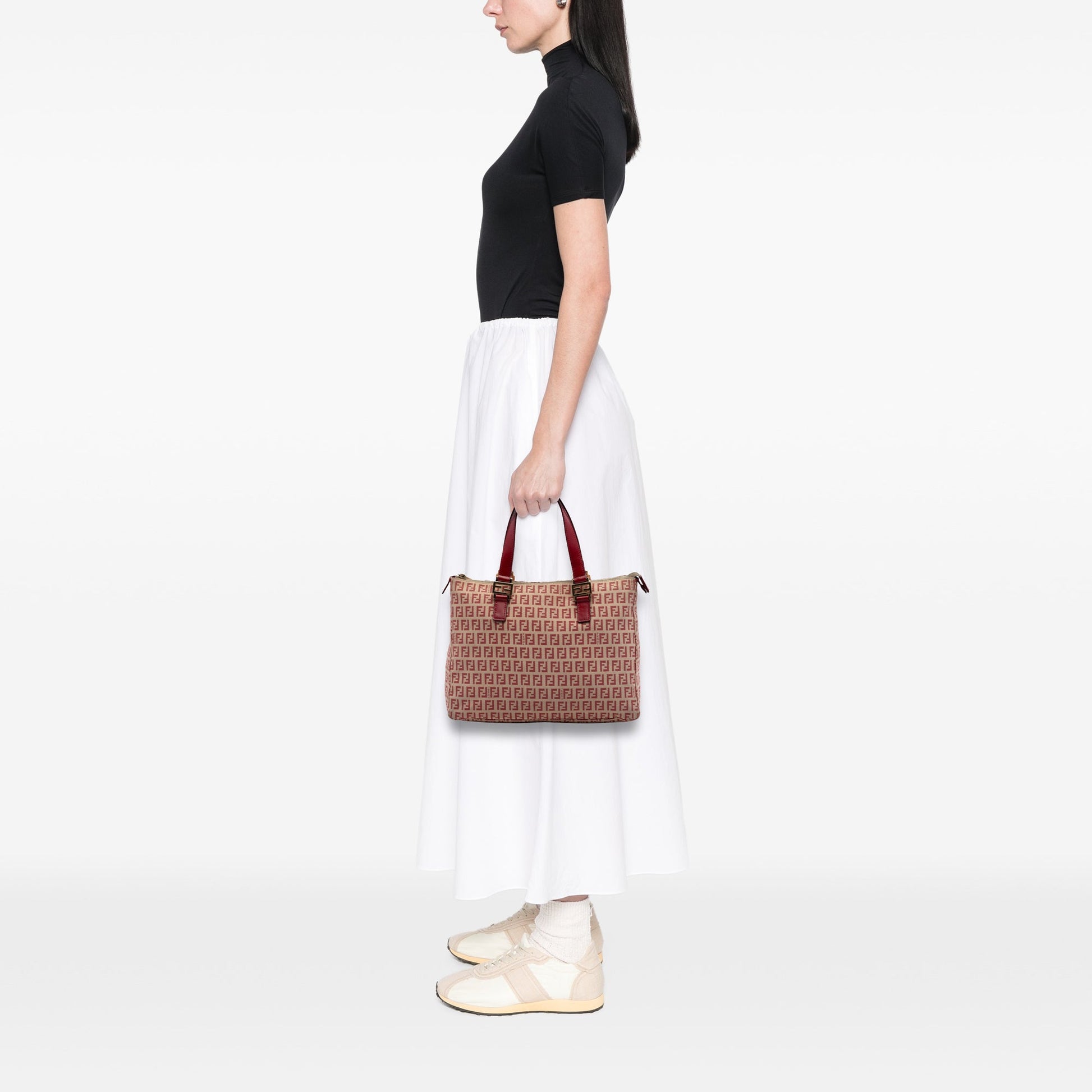 Fendi Zucchino Canvas Tote