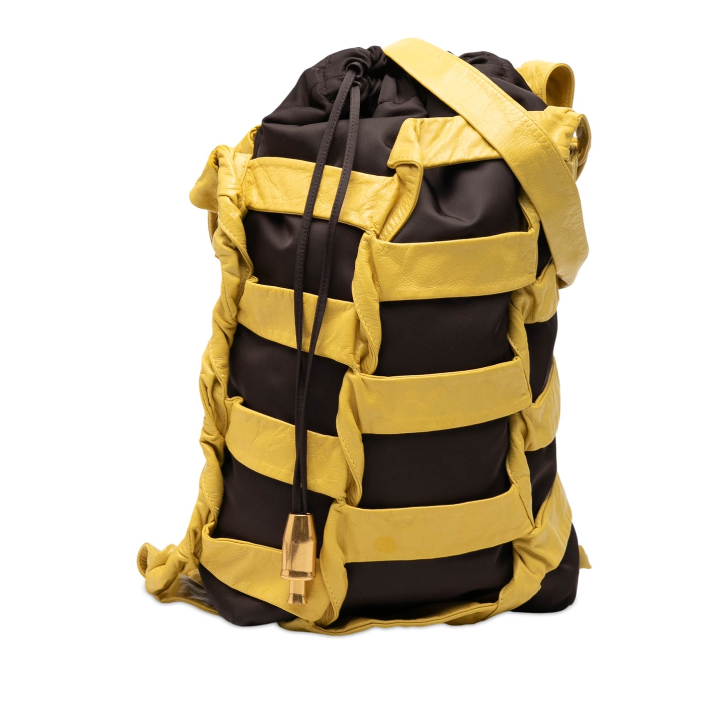 Bottega Veneta Nylon BV Tape Bucket Bag