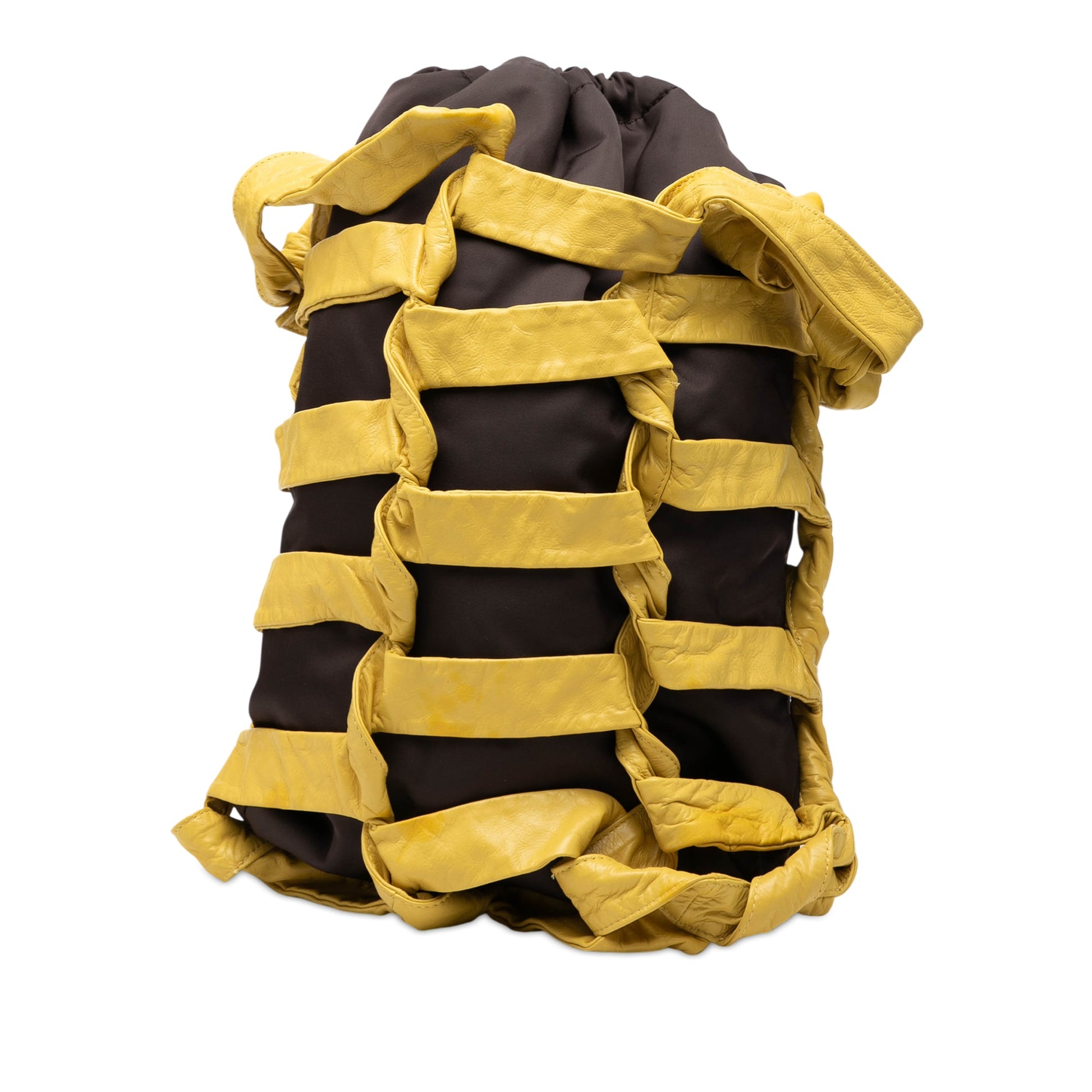 Bottega Veneta Nylon BV Tape Bucket Bag