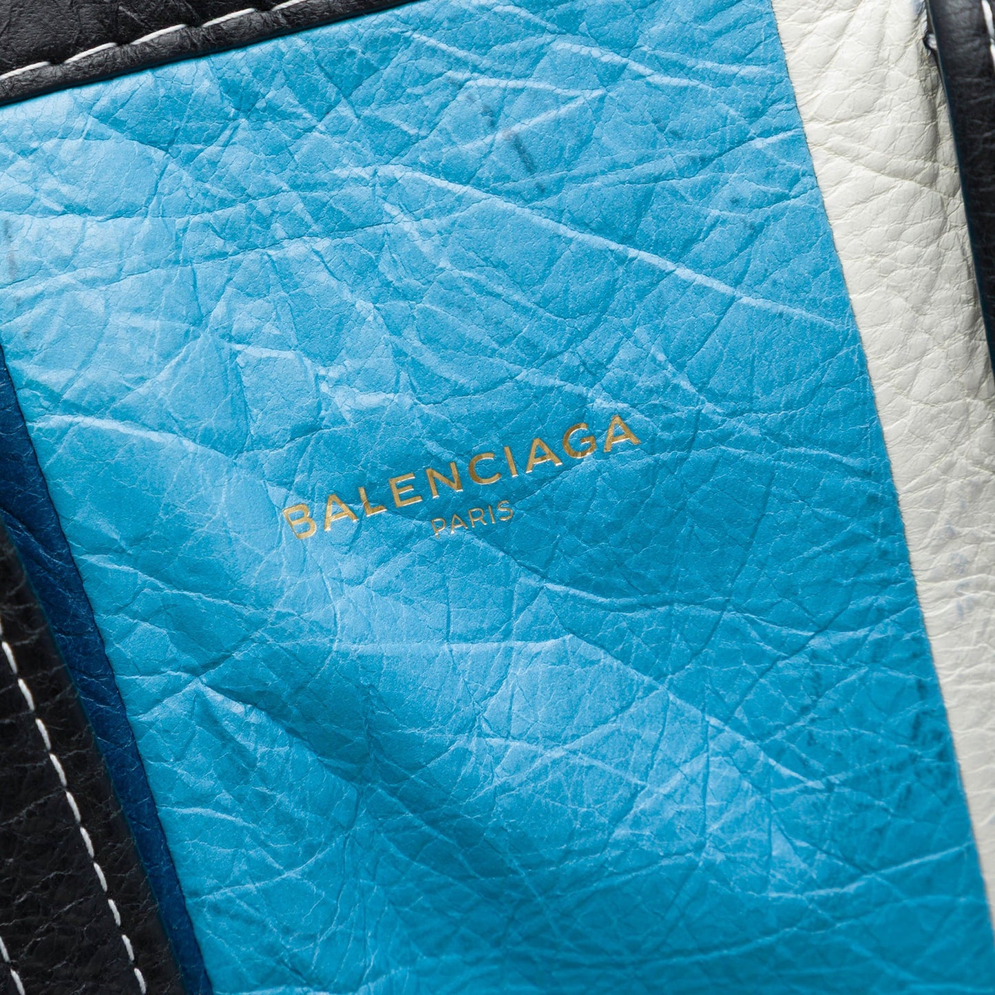 Balenciaga Lambskin Bazar Shopper Satchel M