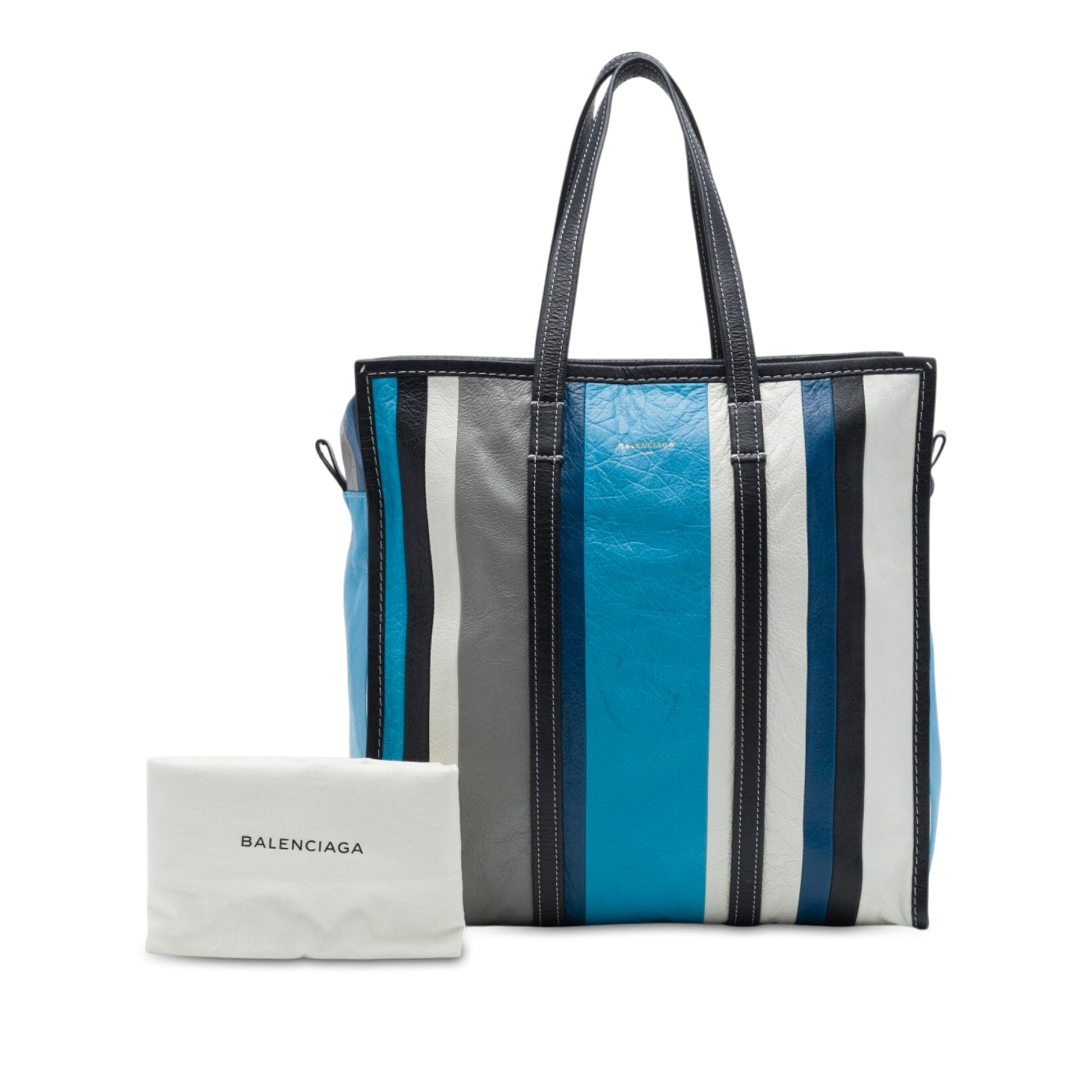 Balenciaga Lambskin Bazar Shopper Satchel M
