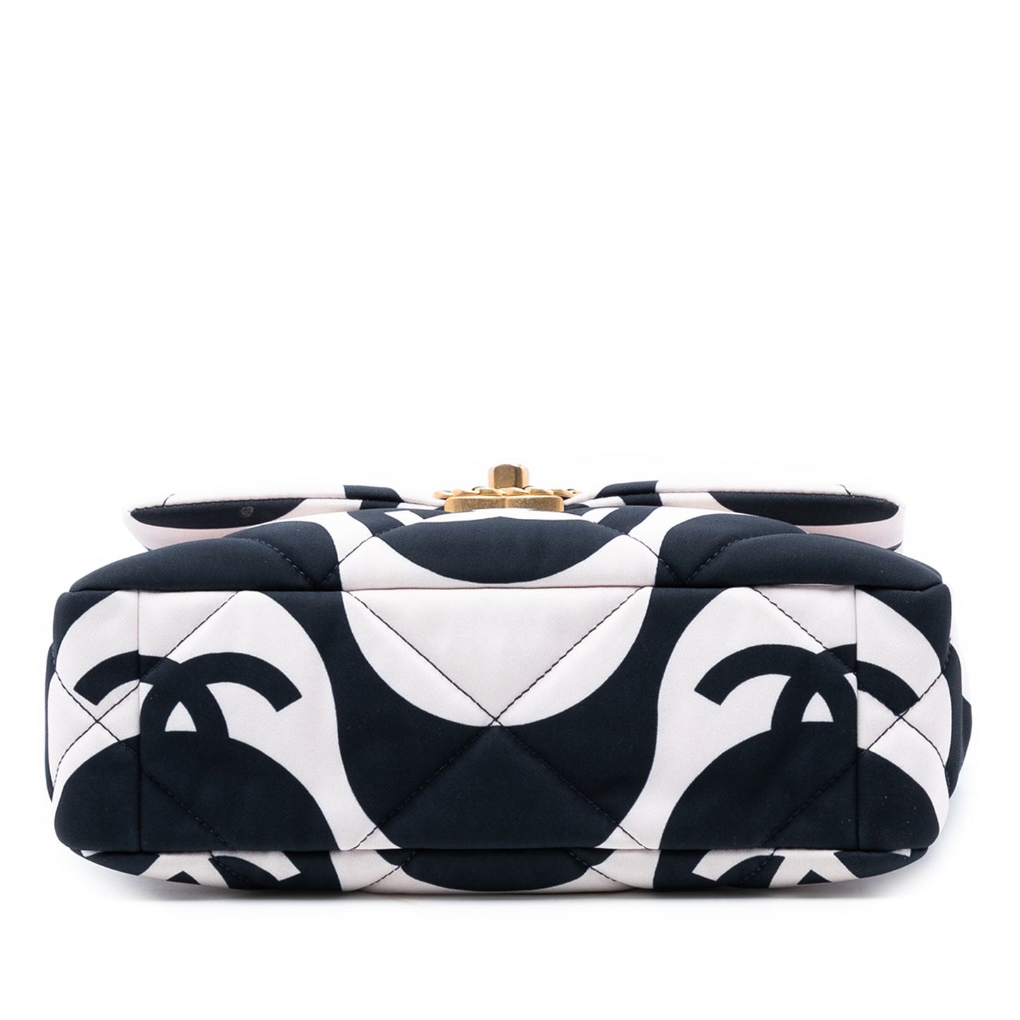 Chanel Medium Printed Silk 19 Flap