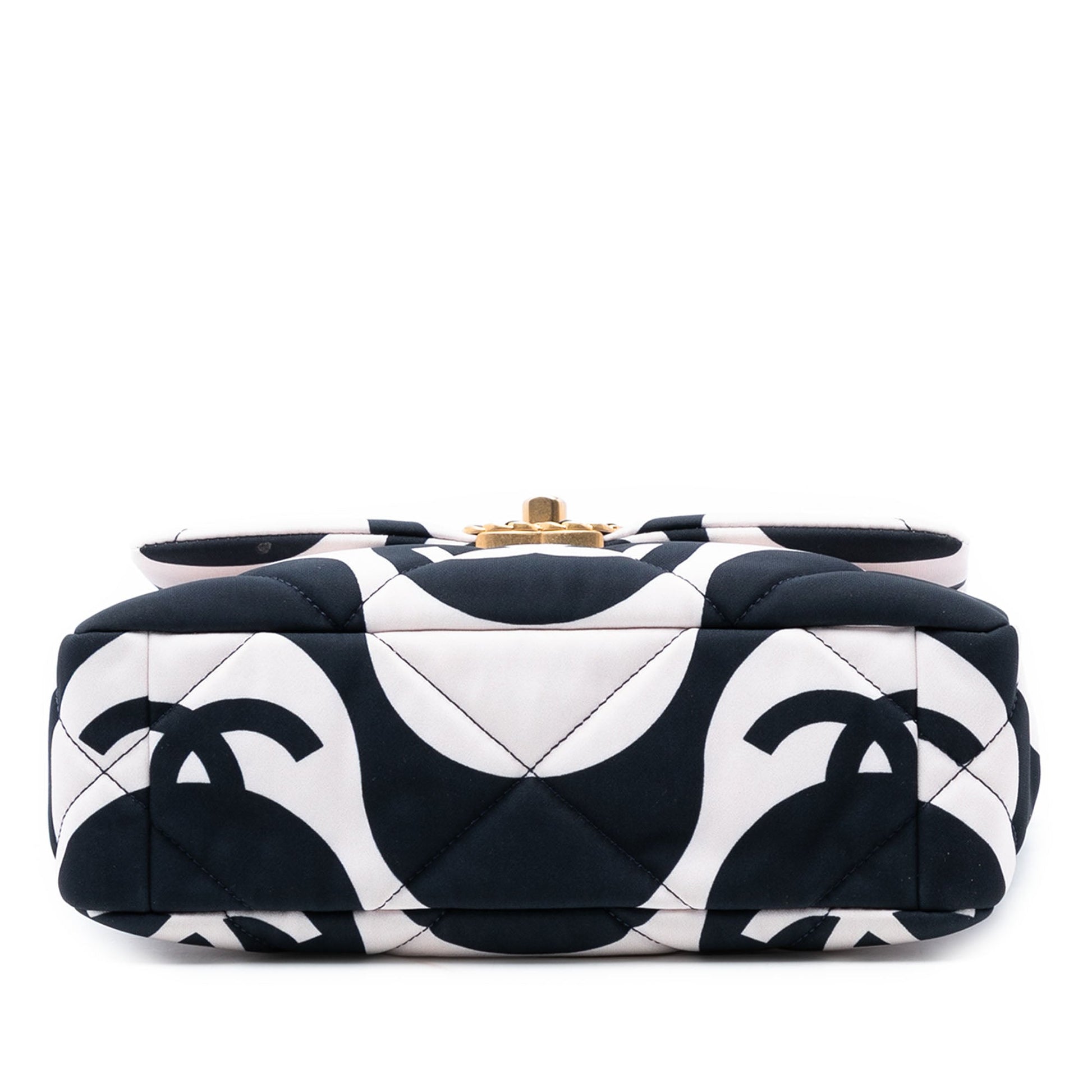 Chanel Medium Printed Silk 19 Flap