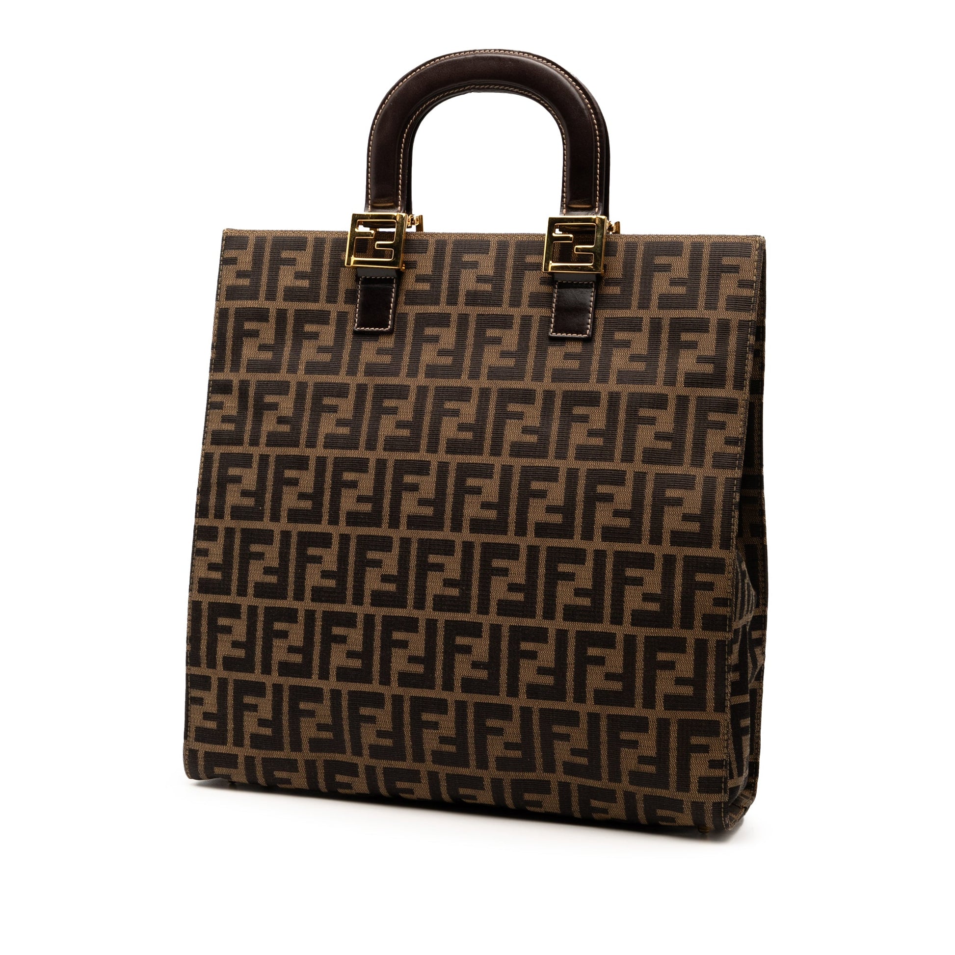 Fendi Zucca Canvas Twins Tote