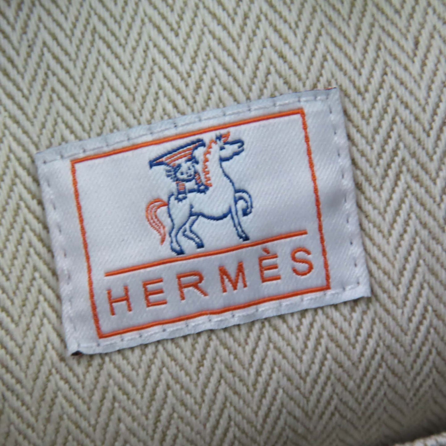 Hermès Large Toile Bride A Brac Cabriole Case
