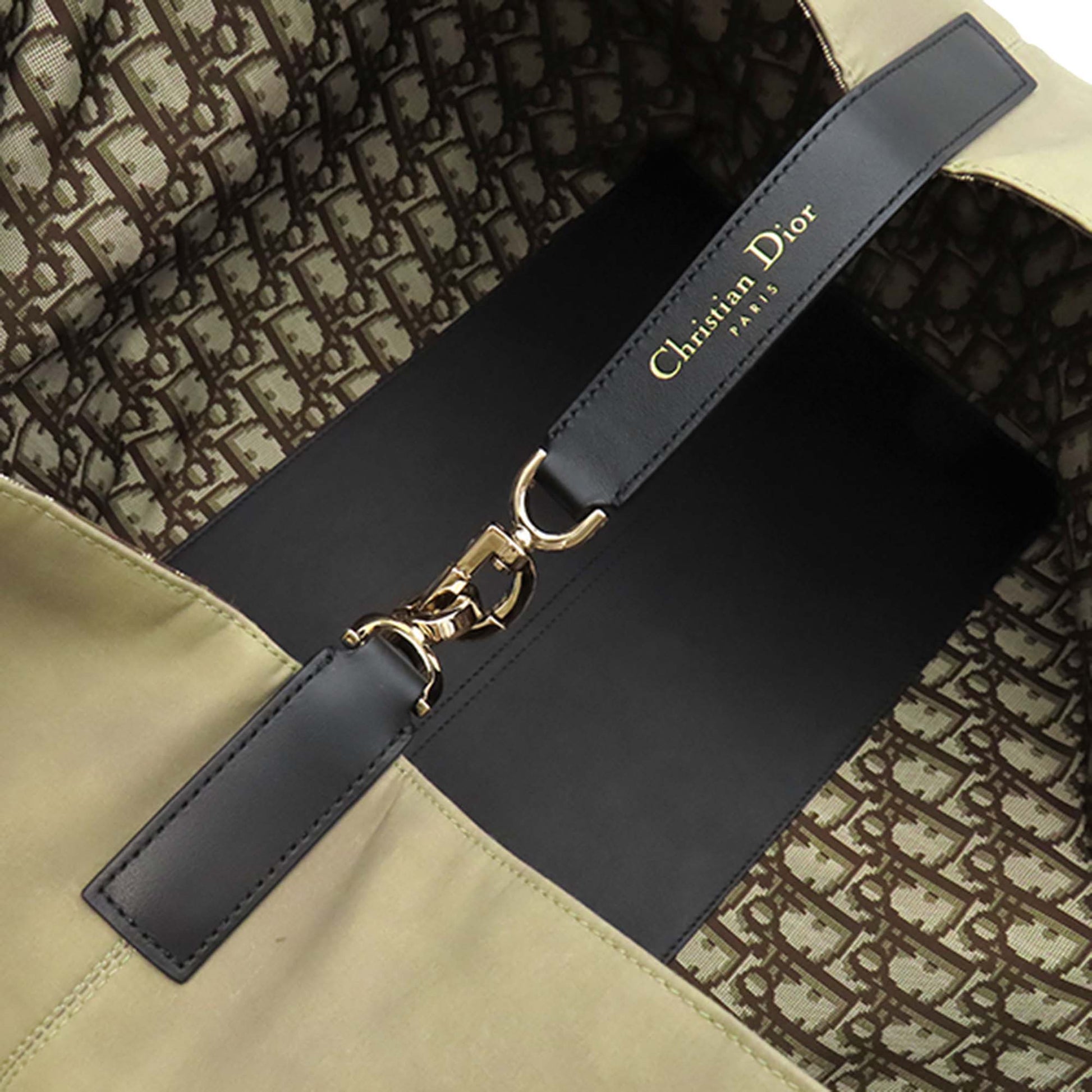 Dior Large Canvas Eiffel Tower Toujours Tote