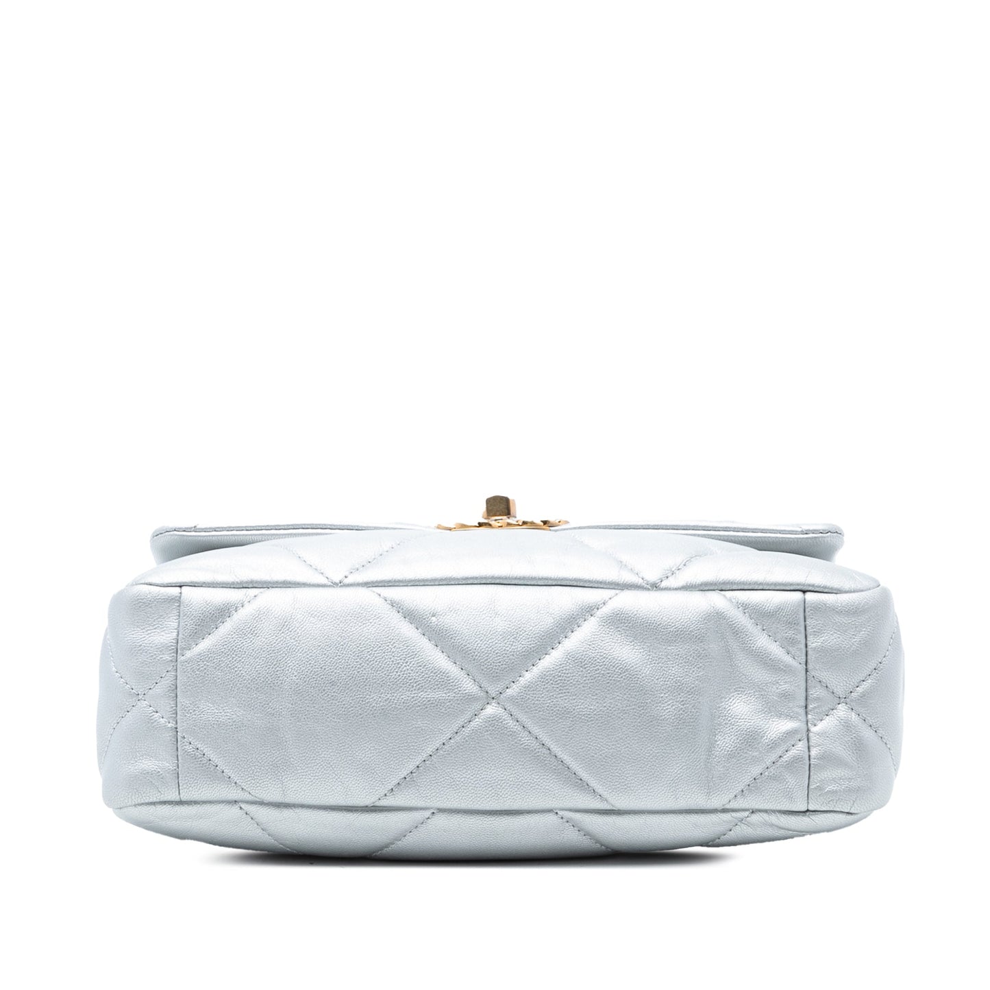 Medium Metallic Lambskin 19 Flap
