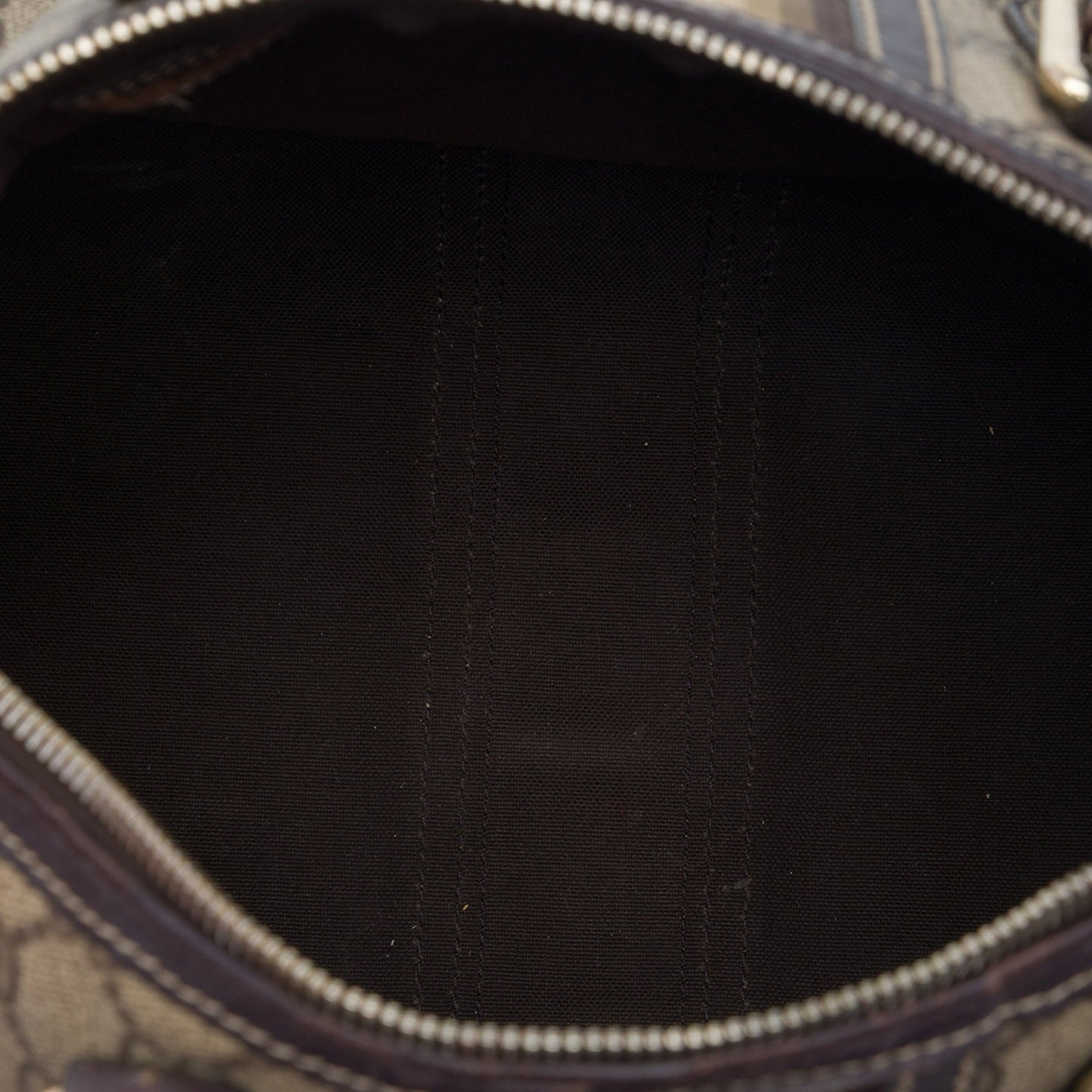 Gucci Medium GG Supreme Joy Web Boston Bag
