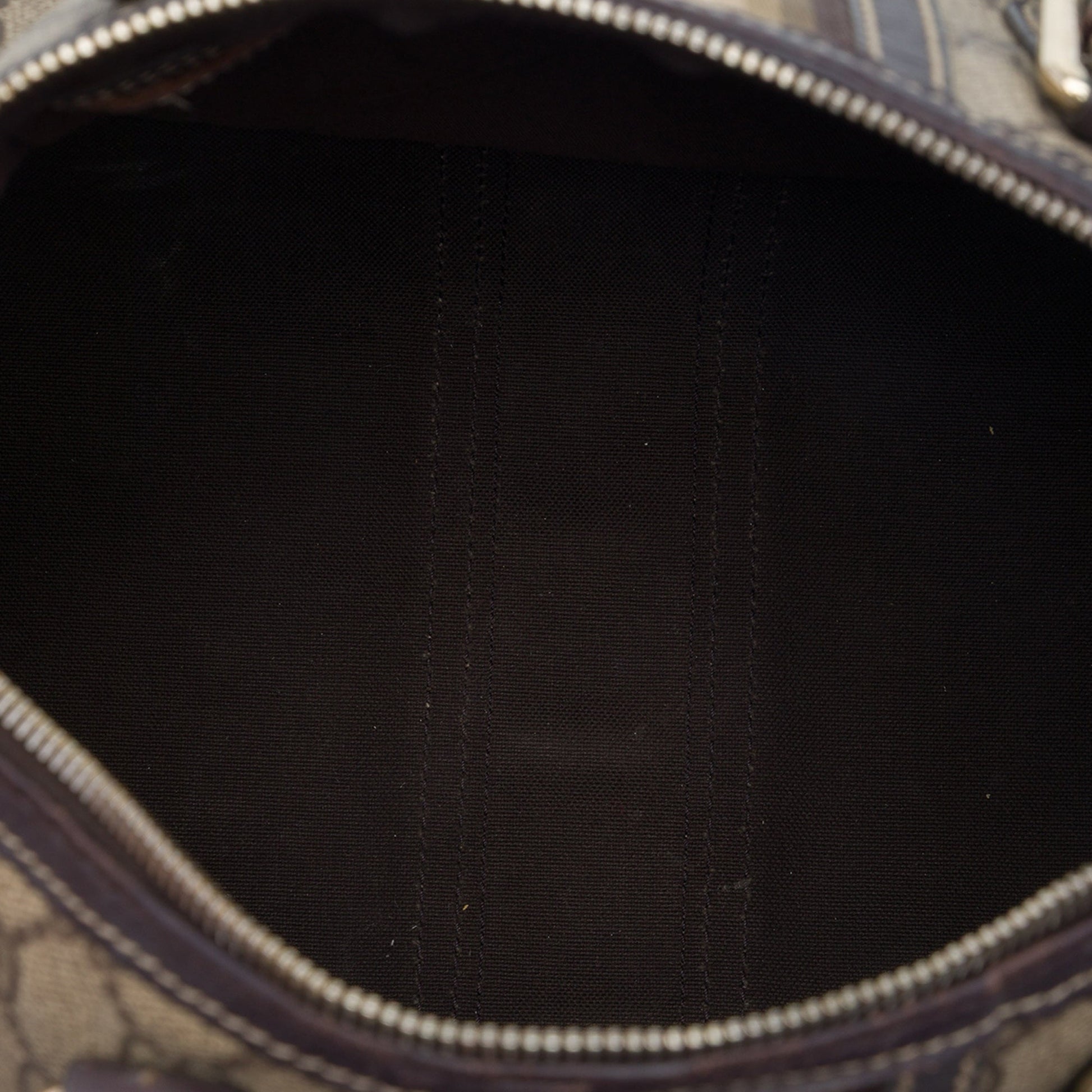 Gucci Medium GG Supreme Joy Web Boston Bag
