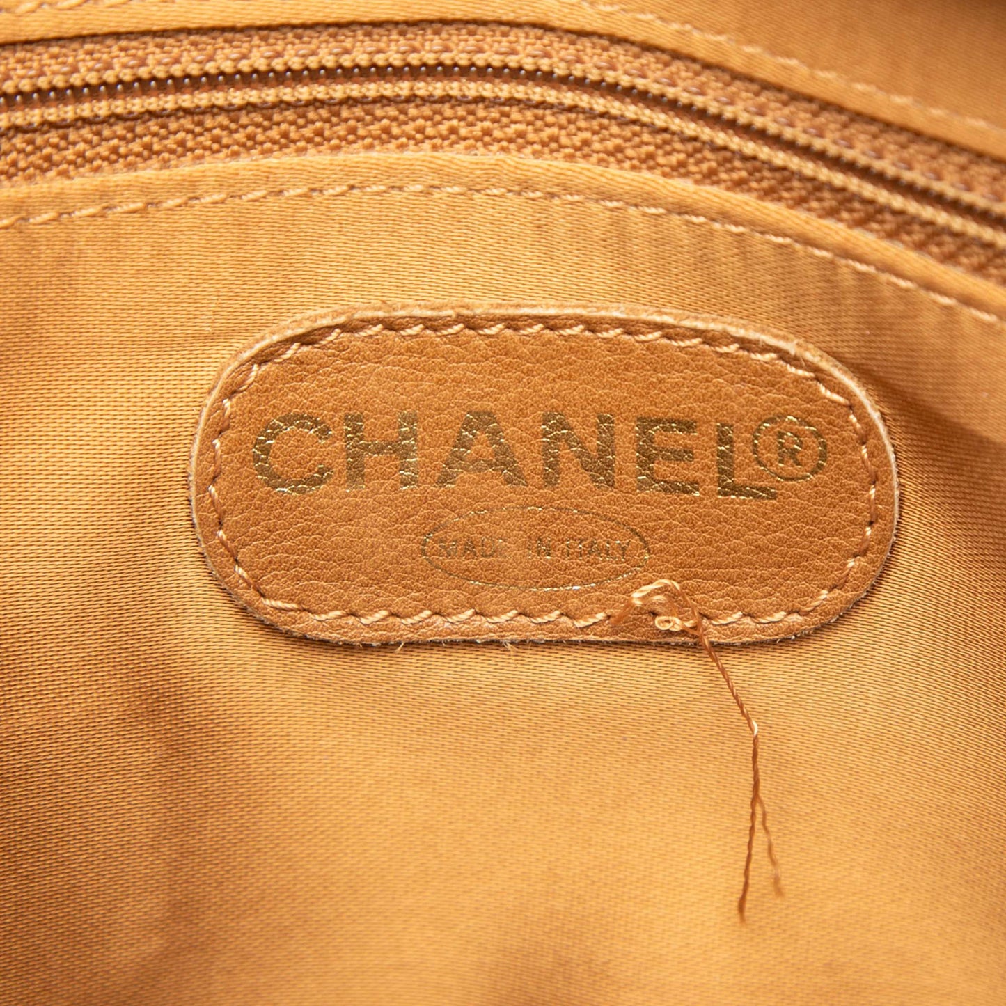 Chanel CC Caviar Chain Turn Lock Tote