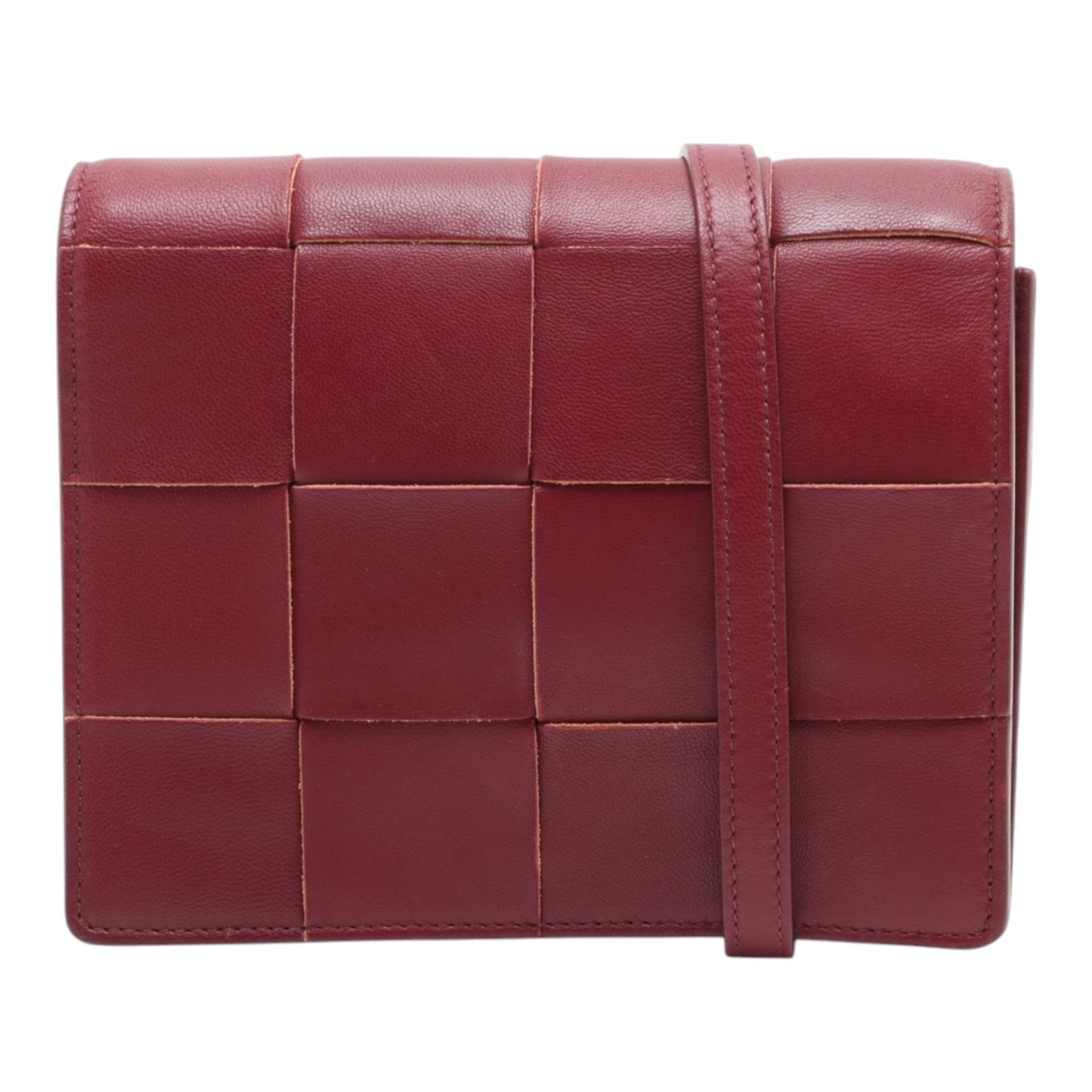 Bottega Veneta Mini Nappa Maxi Intrecciato Cassette Crossbody