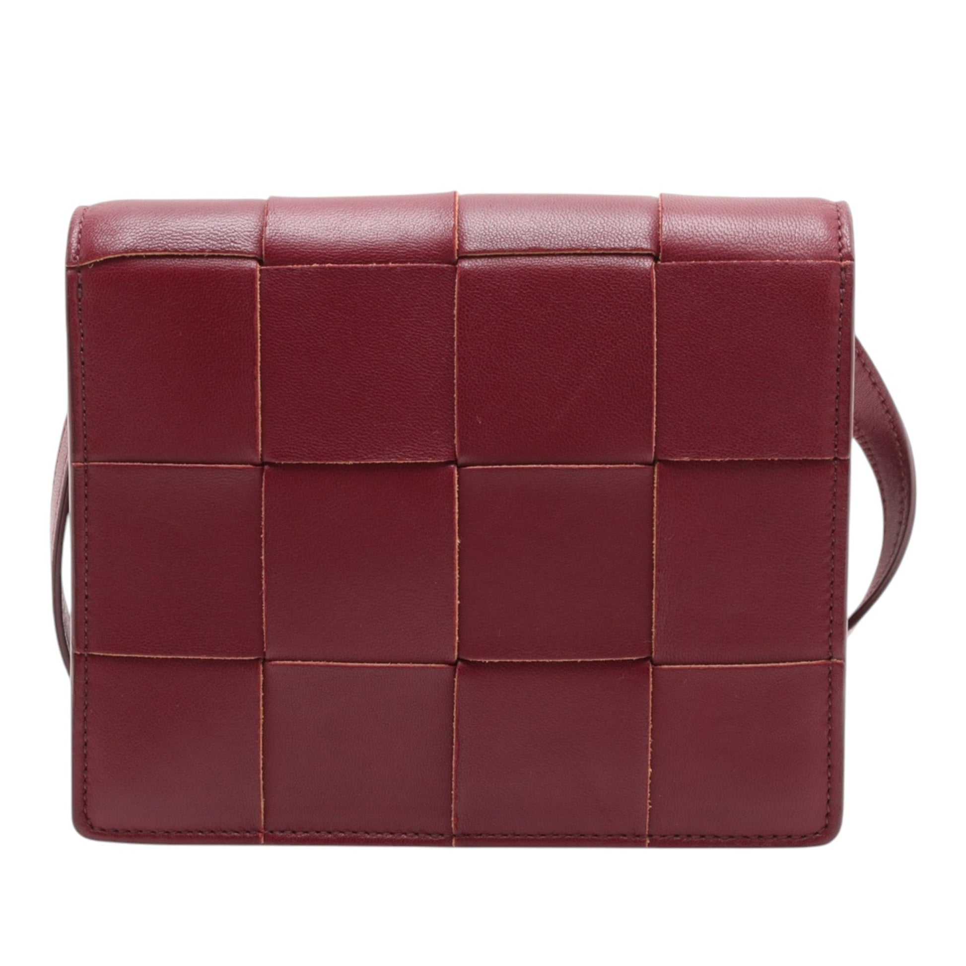 Bottega Veneta Mini Nappa Maxi Intrecciato Cassette Crossbody