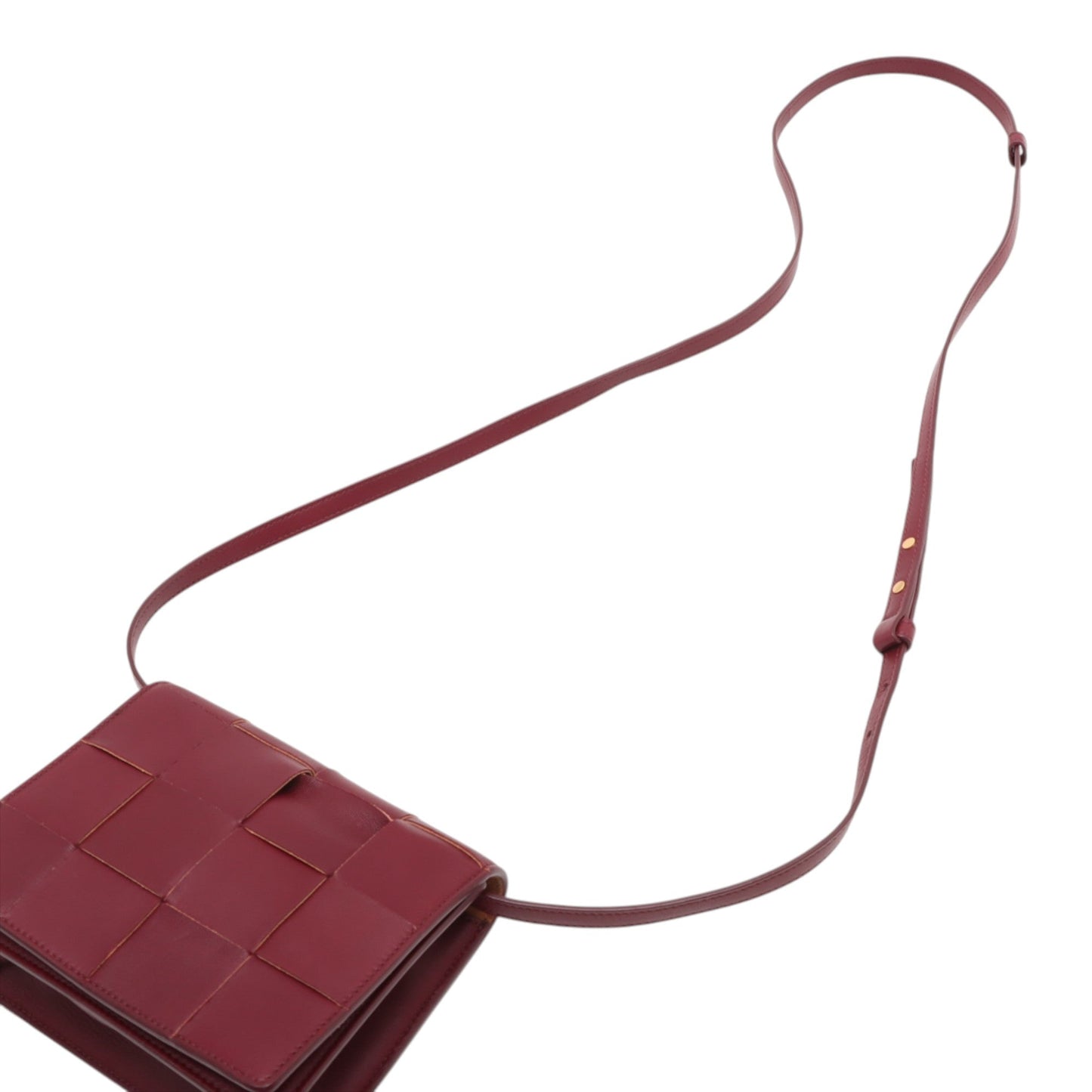 Bottega Veneta Mini Nappa Maxi Intrecciato Cassette Crossbody