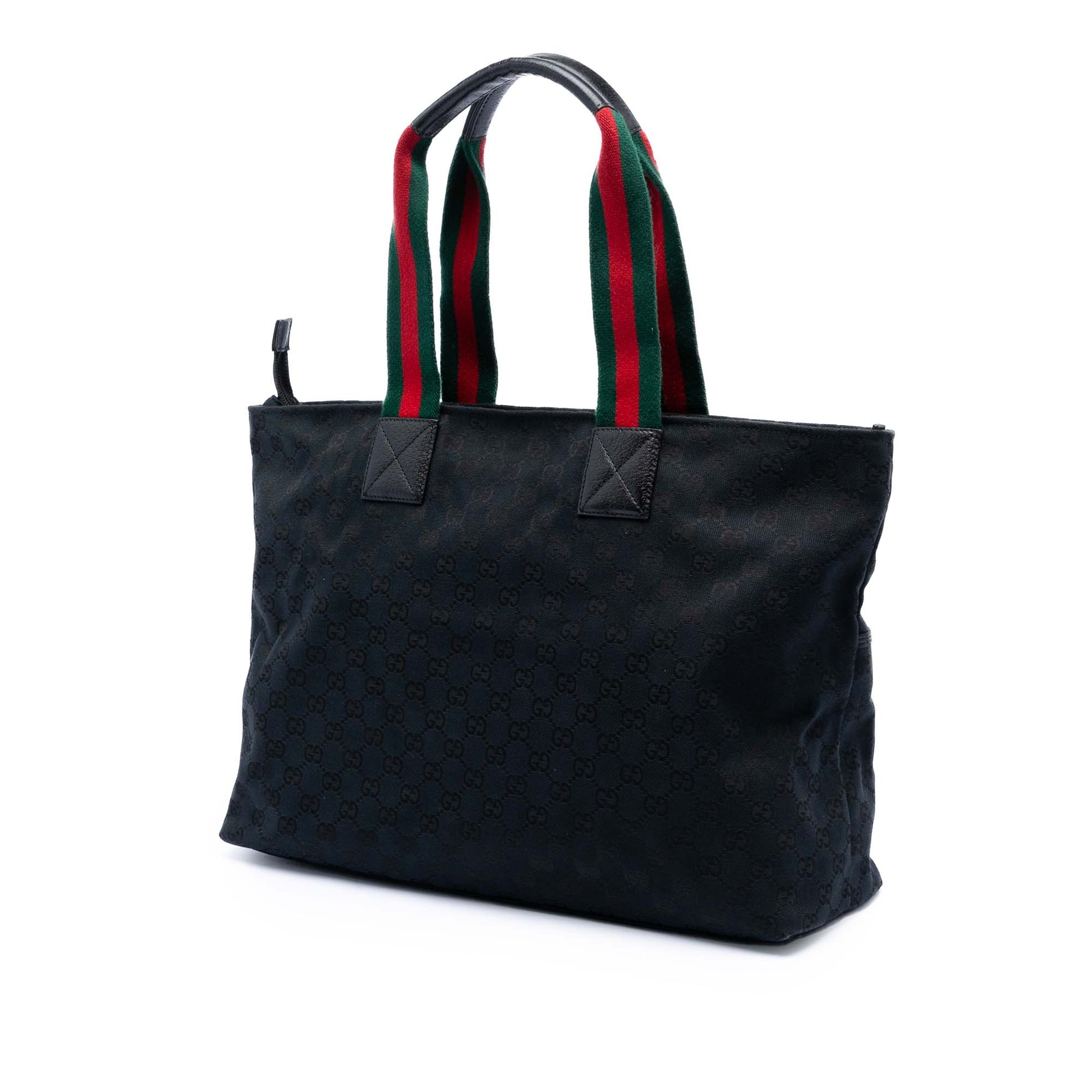 Gucci GG Canvas Web Tote