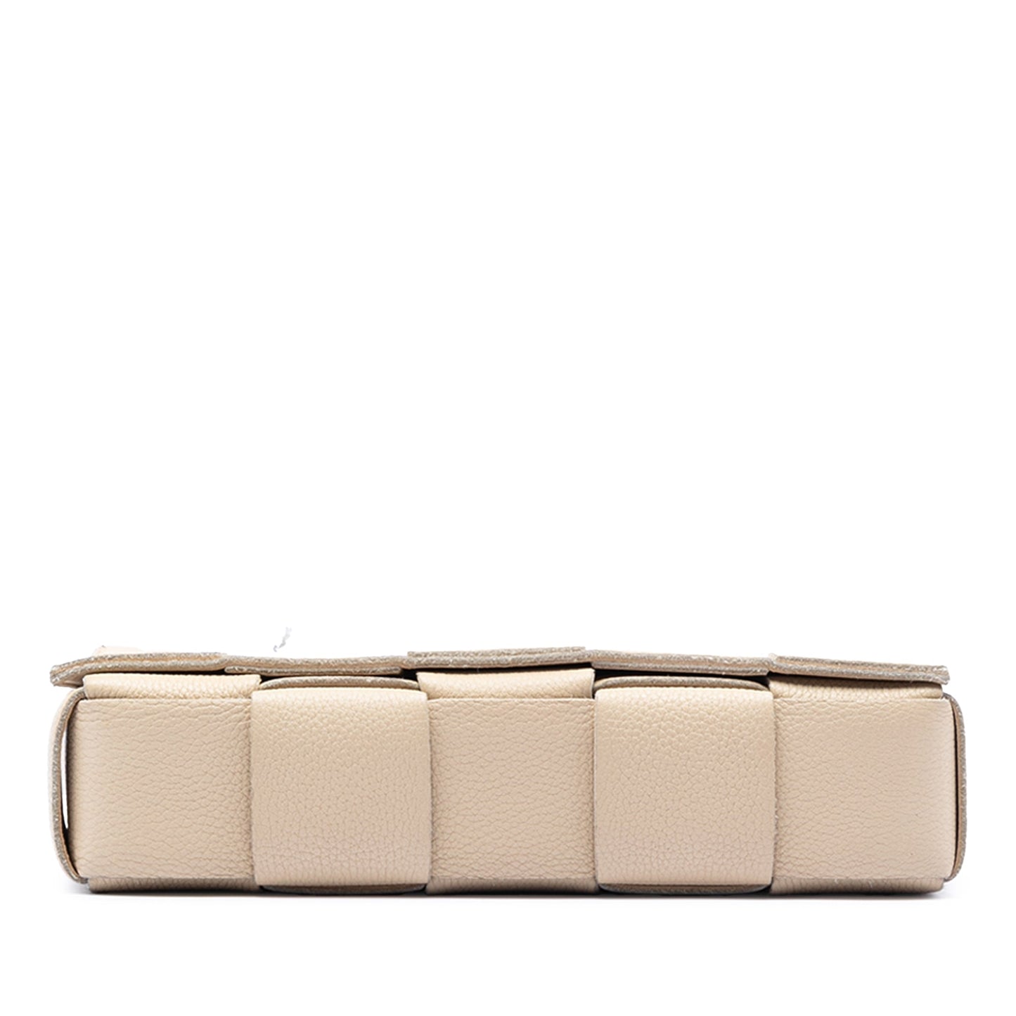 Bottega Veneta Grained Calfskin Intrecciato Cassette Crossbody