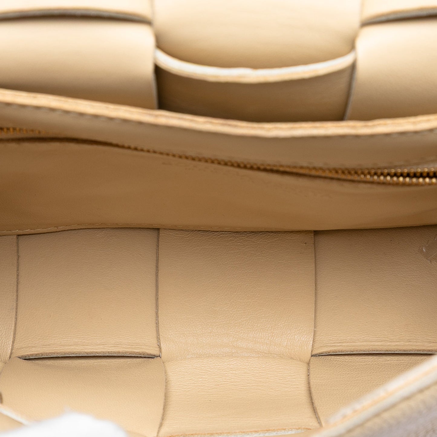 Bottega Veneta Grained Calfskin Intrecciato Cassette Crossbody