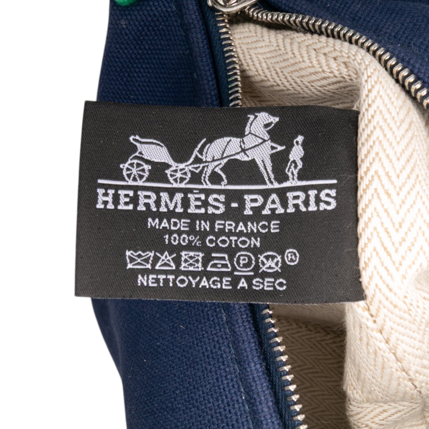 Hermès Small Toile Bride A Brac Case