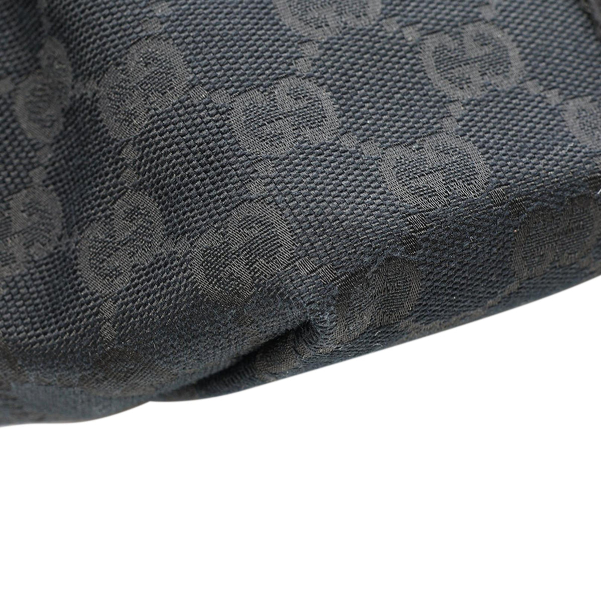 Gucci Large GG Canvas Jolicoeur Tote — Black