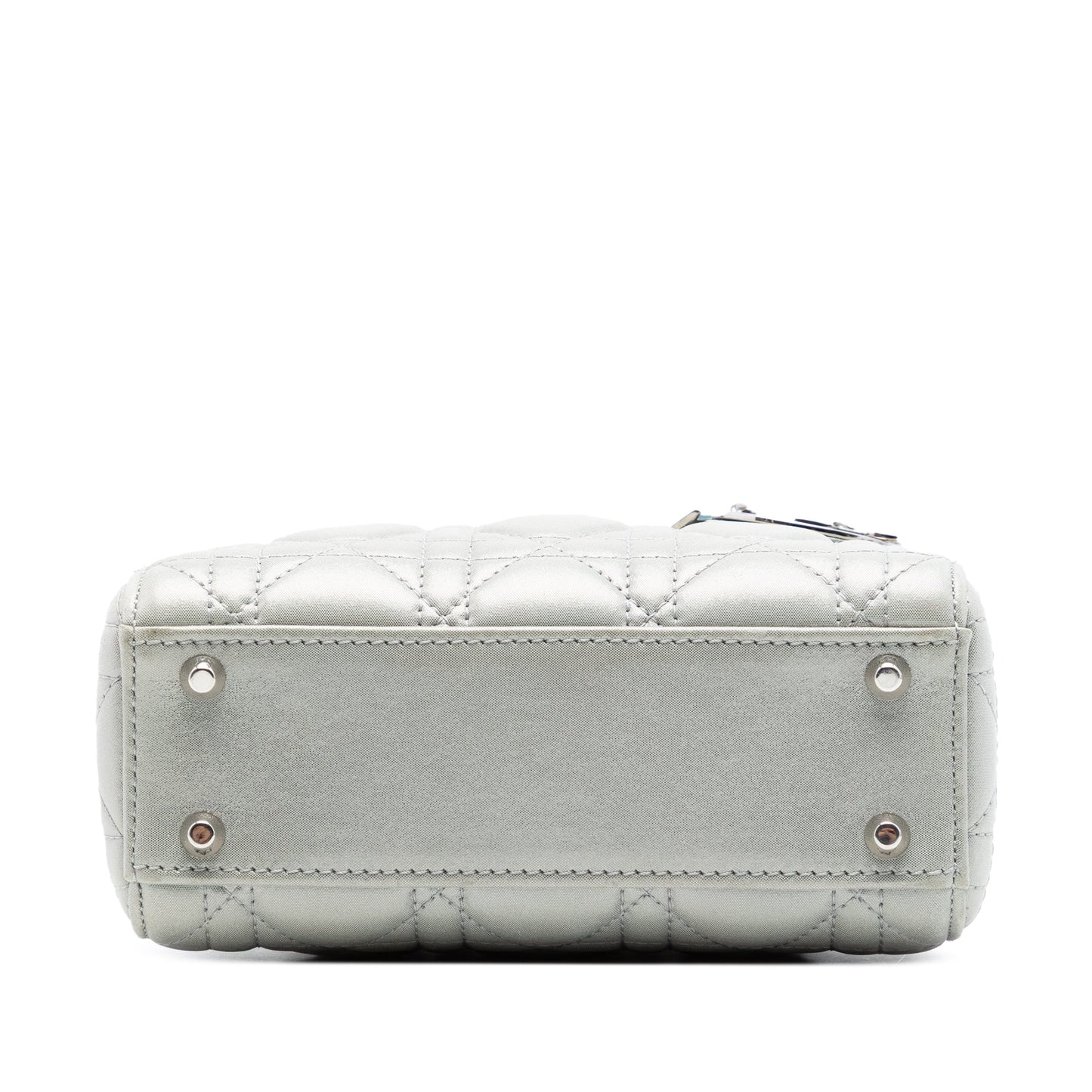 Dior Mini Iridescent Lambskin Cannage Lady Dior