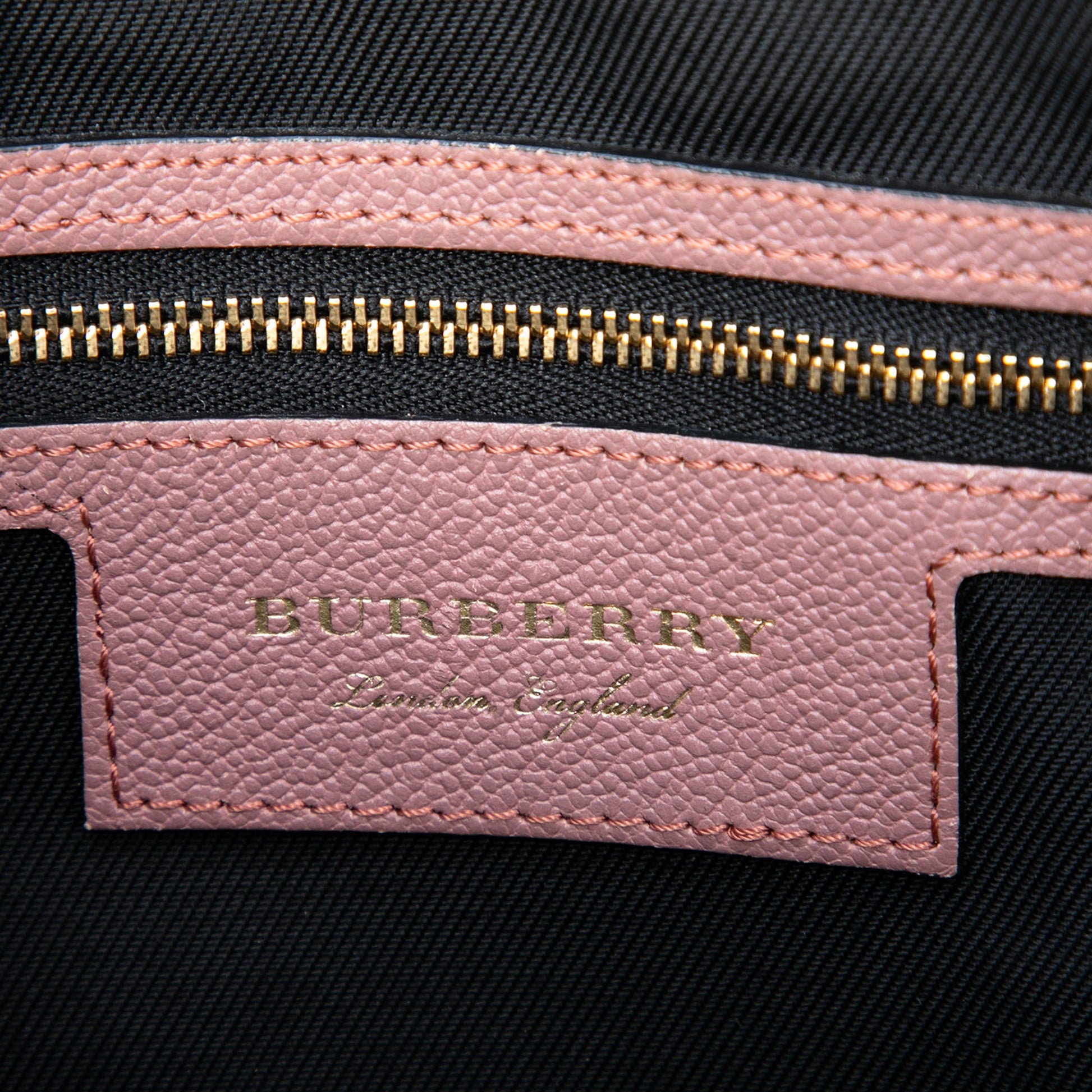 Burberry Small Haymarket Check Nylon Orchard Bowling Bag