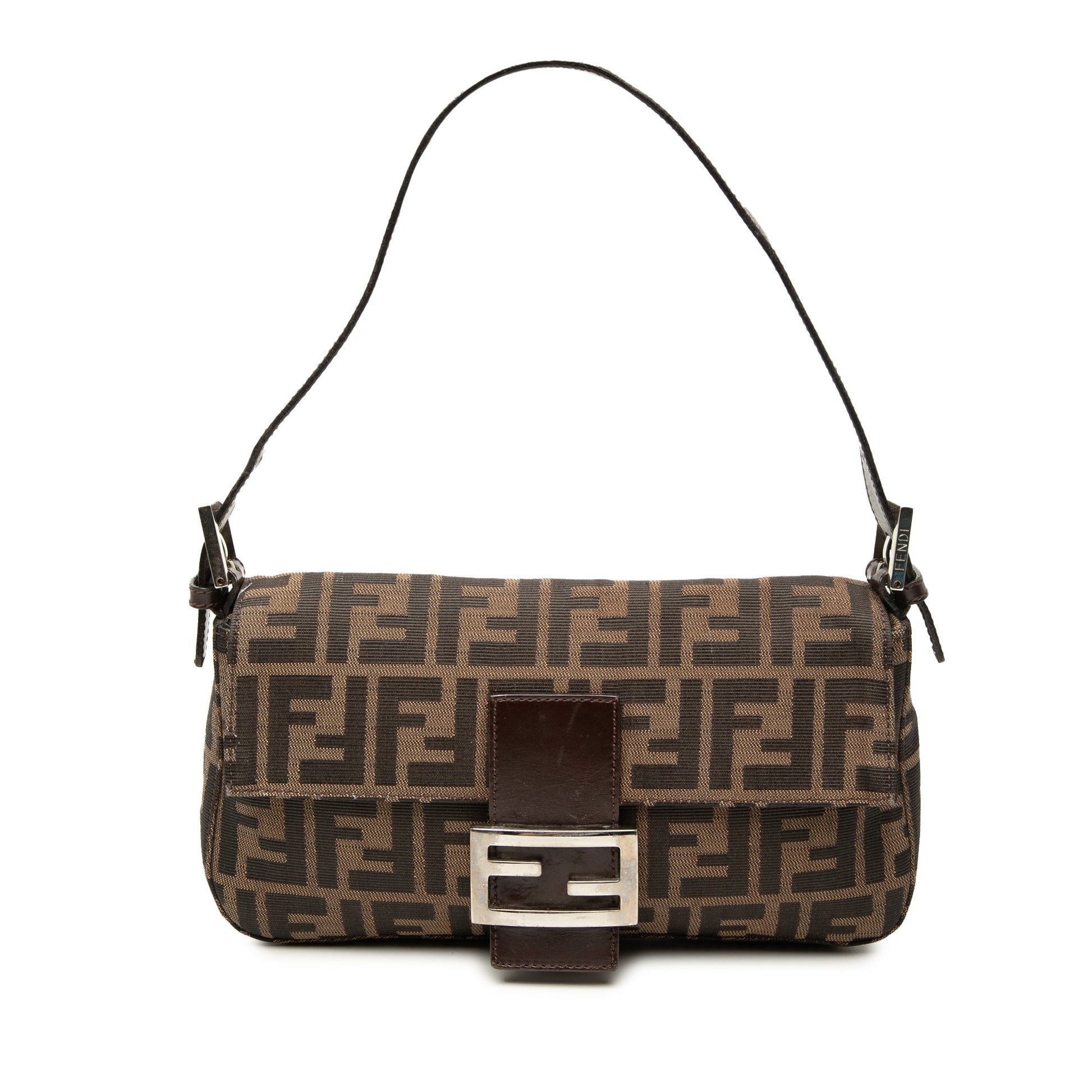 Fendi Zucca Canvas Baguette