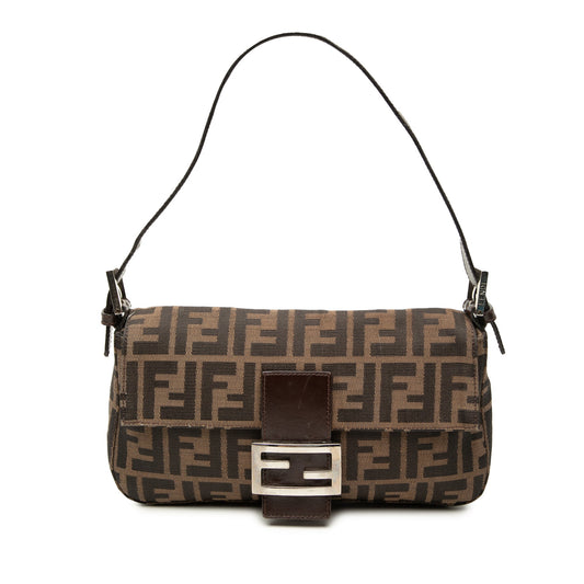 Fendi Zucca Canvas Baguette