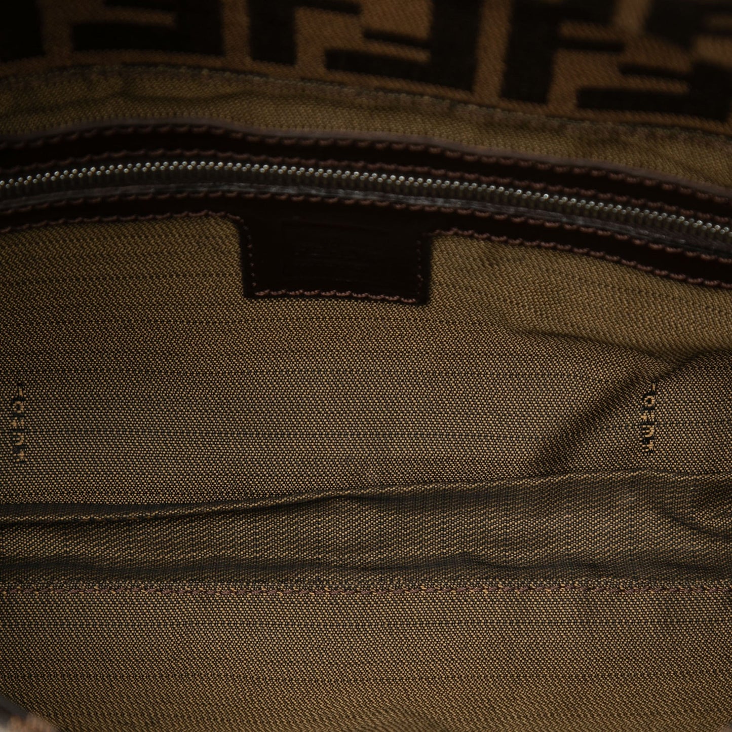 Fendi Zucca Canvas Baguette