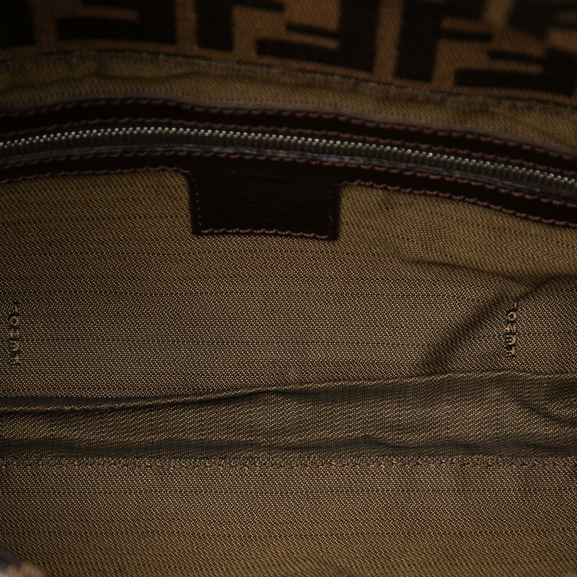 Fendi Zucca Canvas Baguette