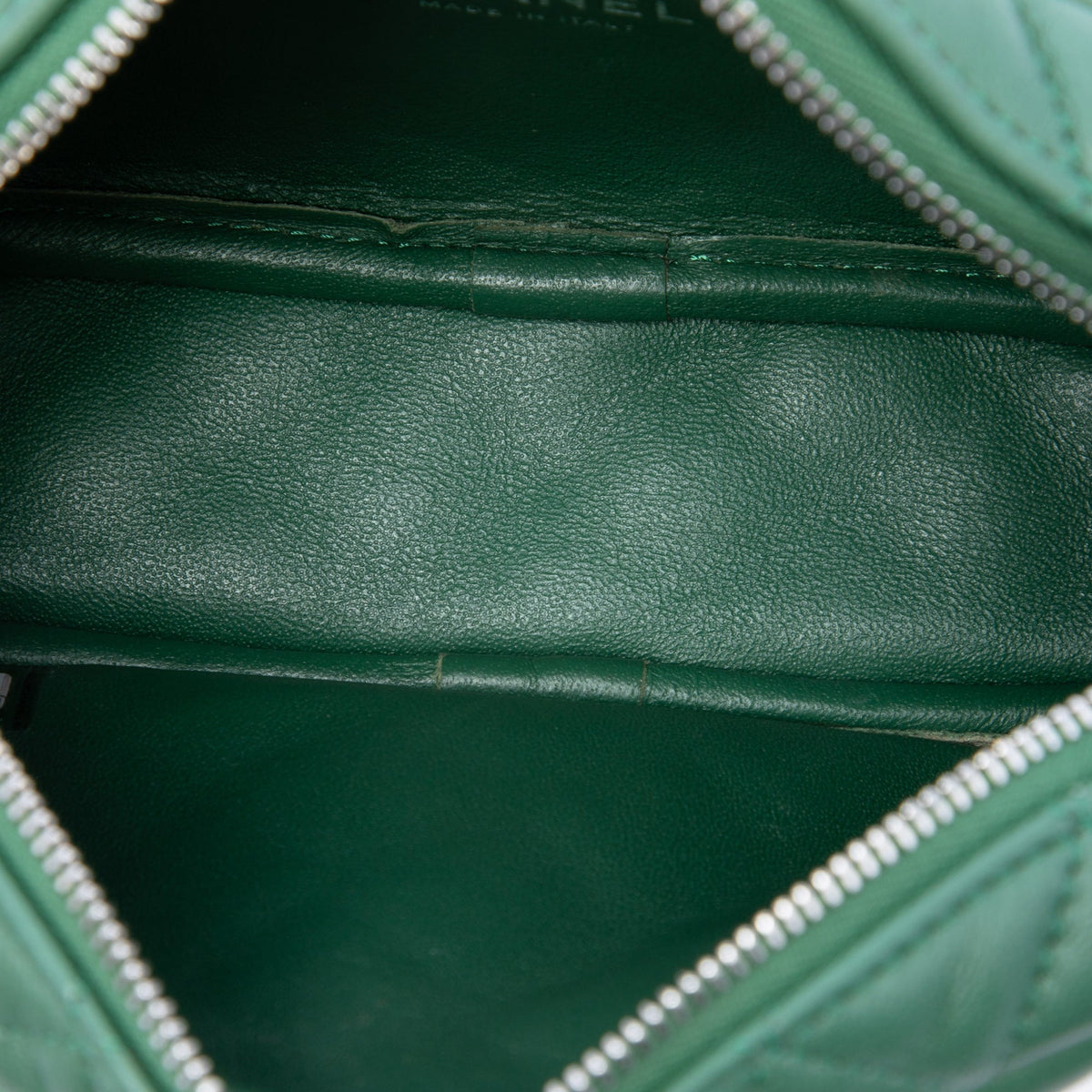Chanel Small CC Quilted Lambskin Camera Case