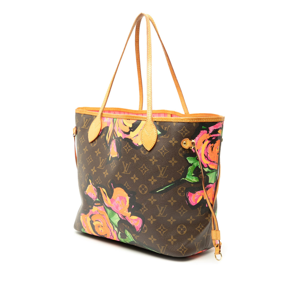 Louis Vuitton Monogram Roses Neverfull MM