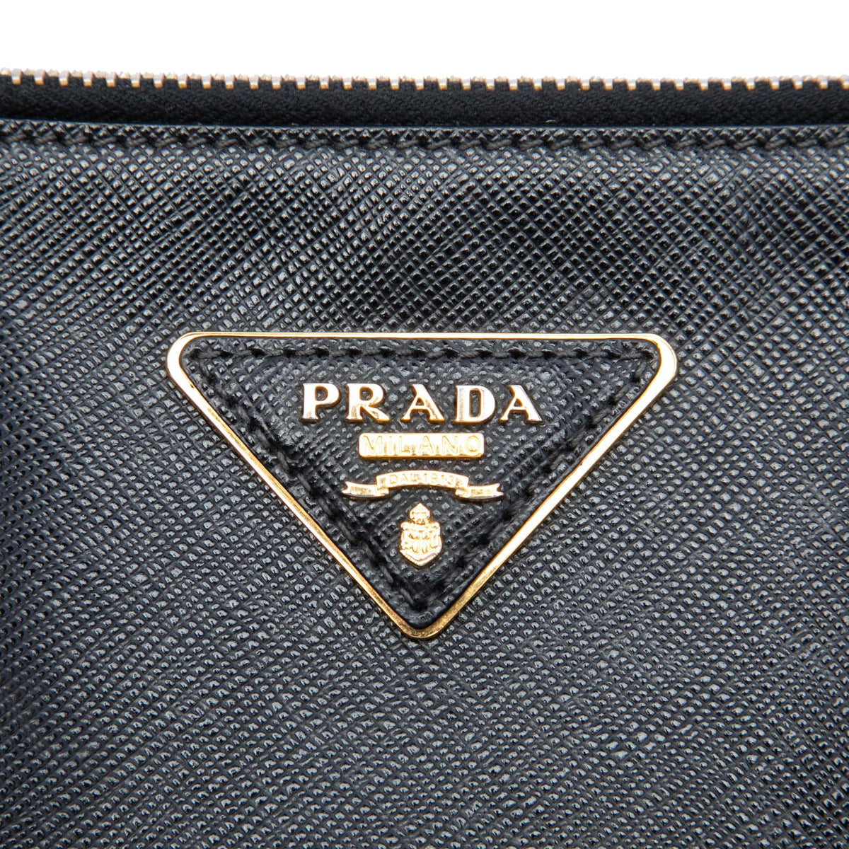 Prada Extra Large Saffiano Lux Galleria Double Zip Tote