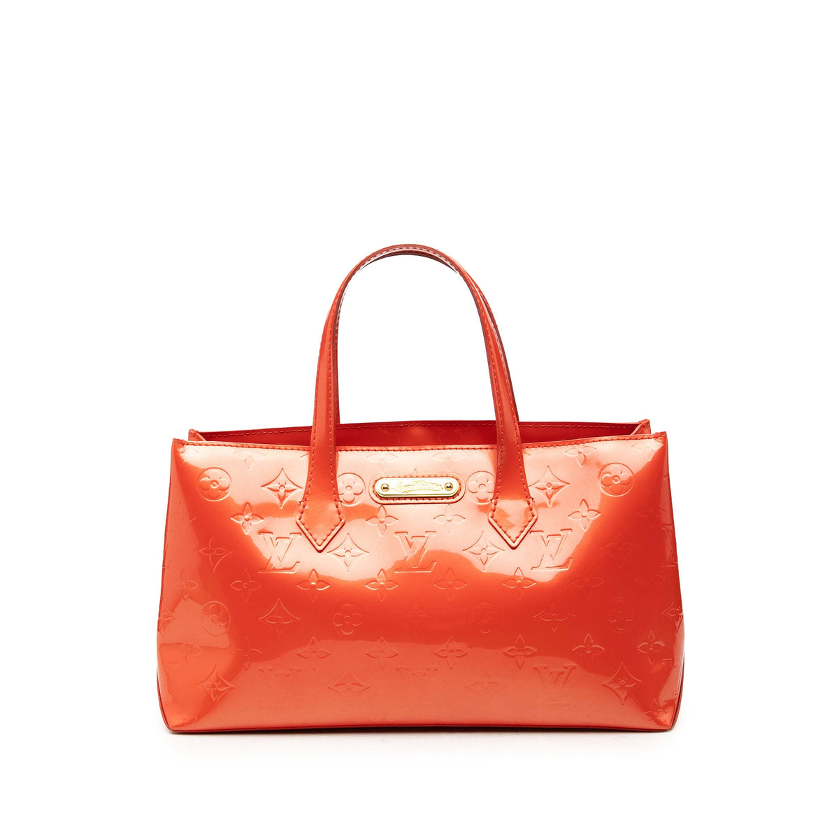 Louis Vuitton Monogram Vernis Wilshire PM — Orange