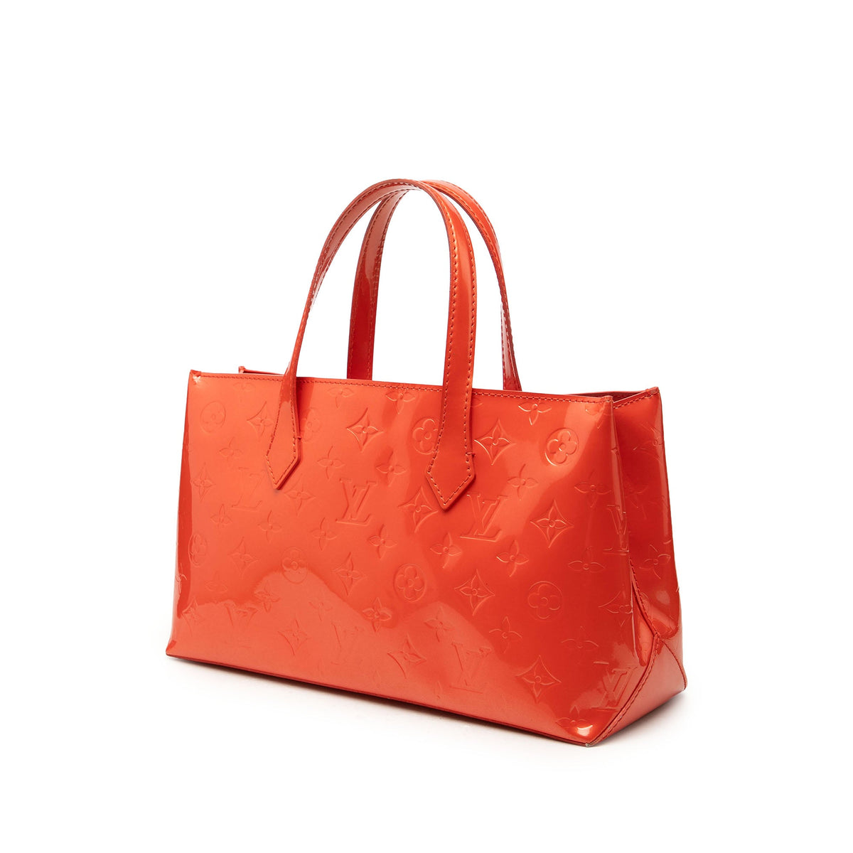 Louis Vuitton Monogram Vernis Wilshire PM — Orange