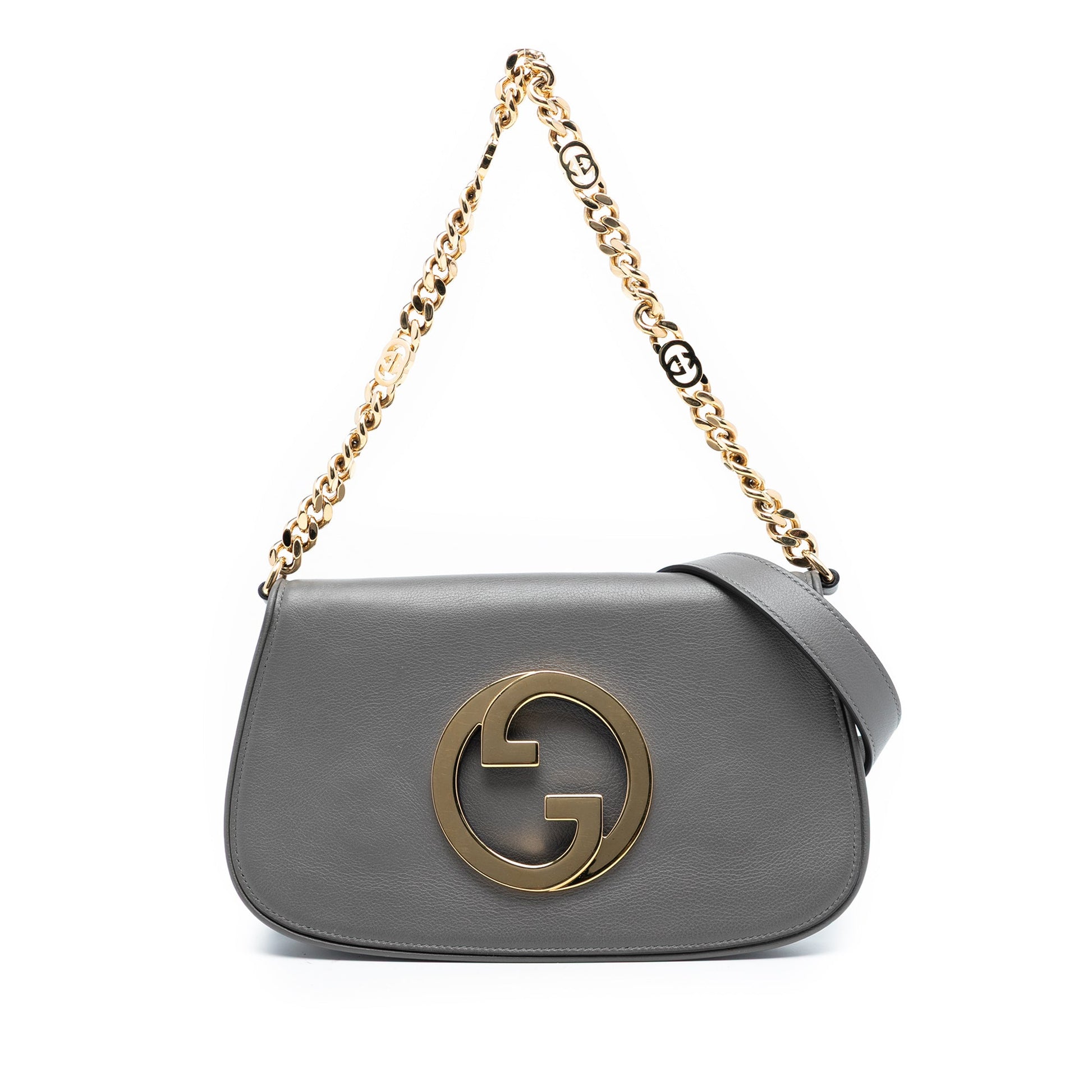 Gucci Small Calfskin Blondie Chain Satchel