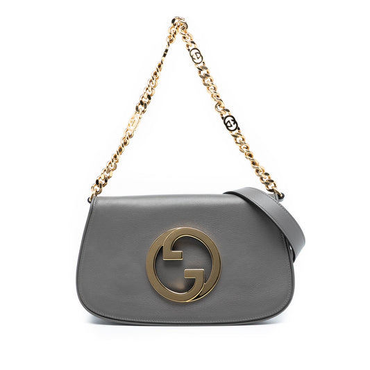 Gucci Small Calfskin Blondie Chain Satchel