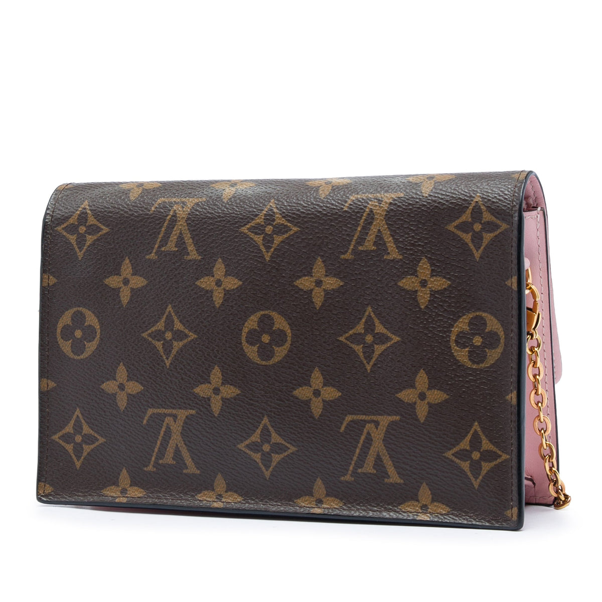Louis Vuitton Monogram Flore Wallet On Chain