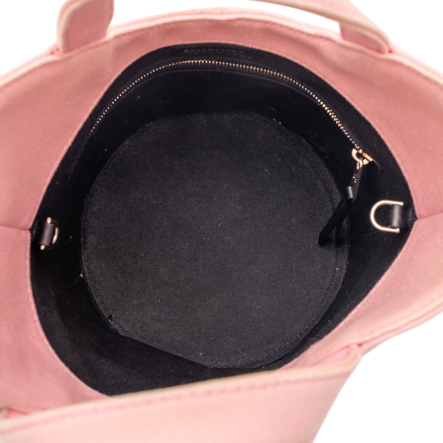 Balenciaga XS Canvas Wave Bucket Bag