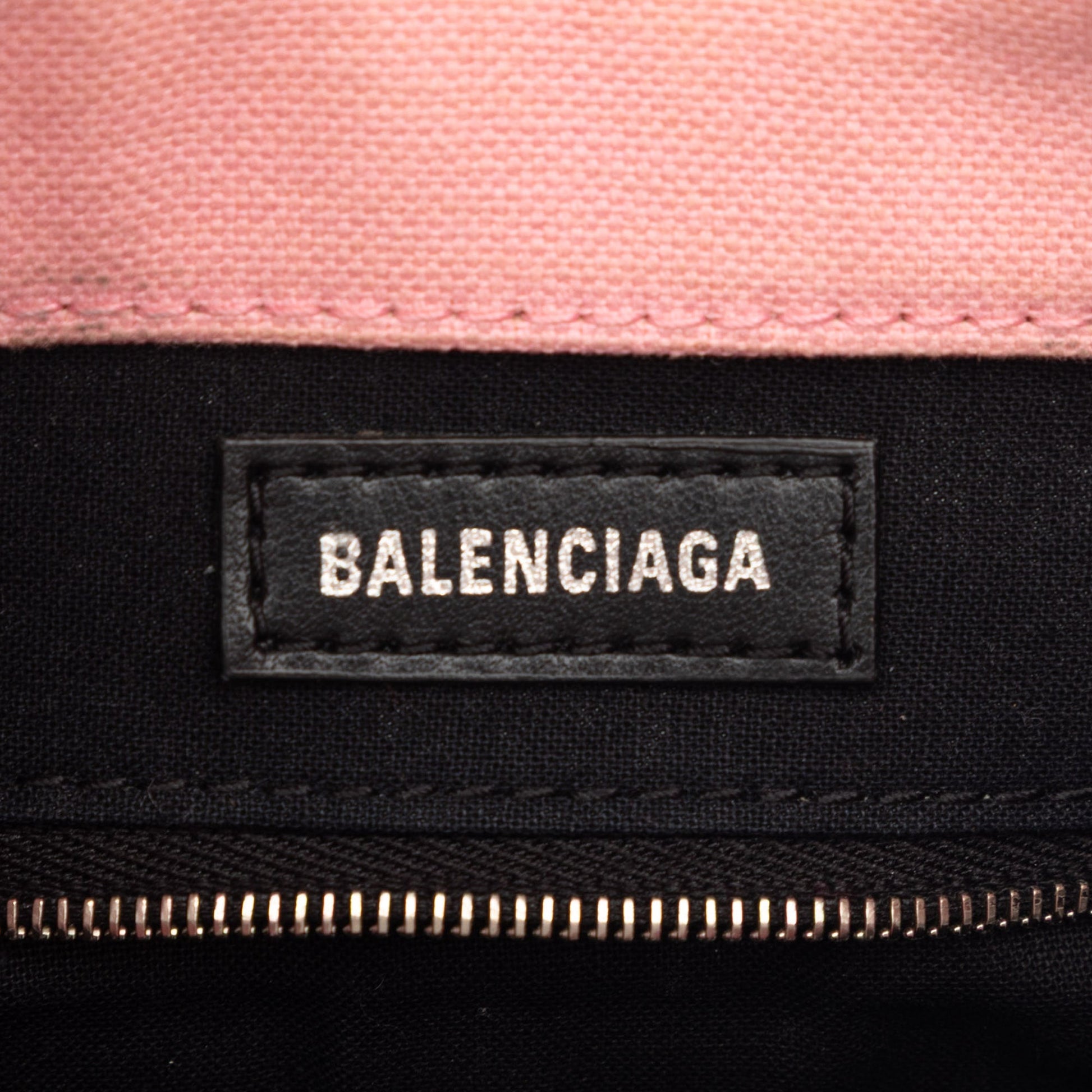 Balenciaga XS Canvas Wave Bucket Bag
