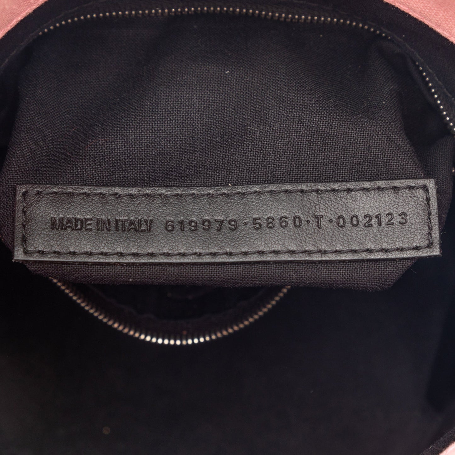 Balenciaga XS Canvas Wave Bucket Bag