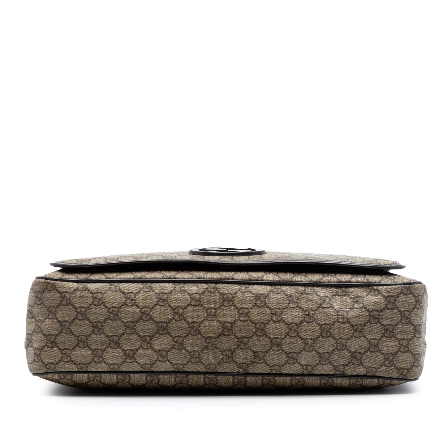 Gucci Large GG Supreme Interlocking G Messenger Bag