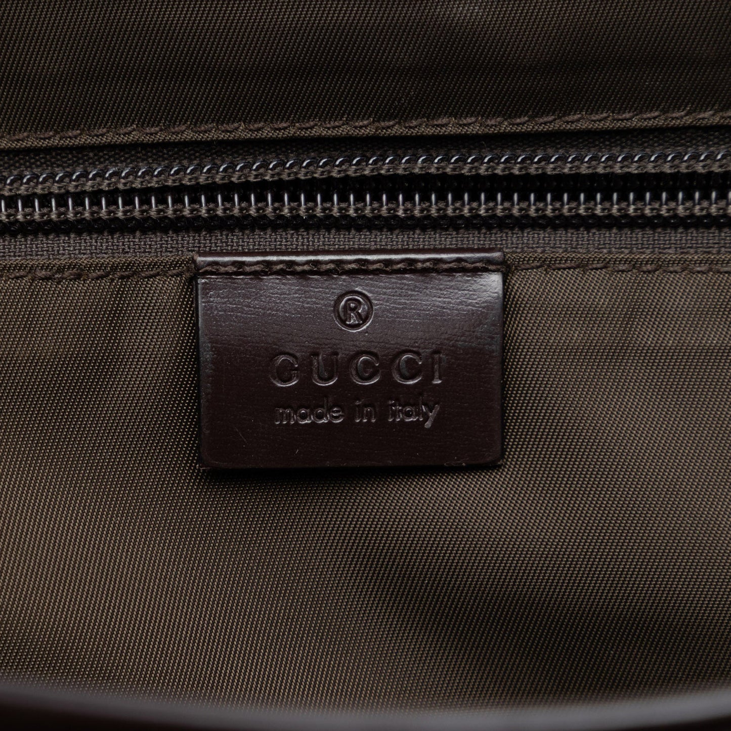 Gucci Large GG Supreme Interlocking G Messenger Bag