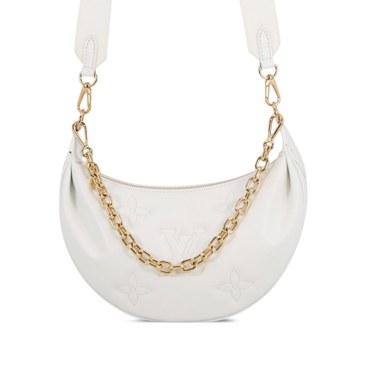 Louis Vuitton Calfskin Bubblegram Over The Moon Satchel