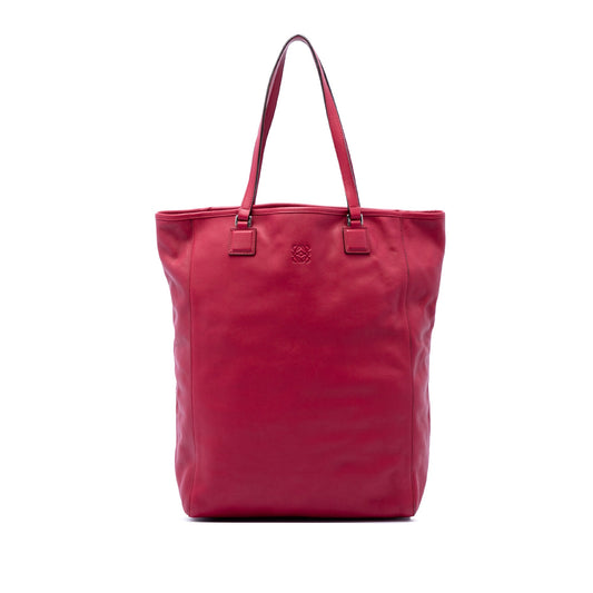 LOEWE Leather Anagram Shopper Tote