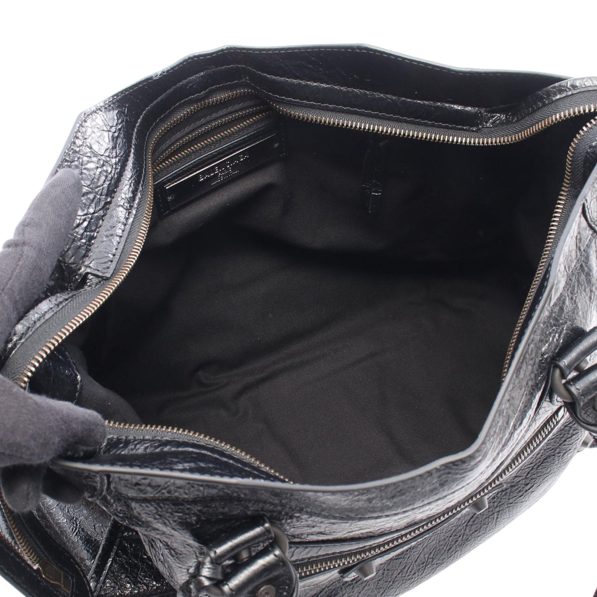 Balenciaga Medium Lambskin Le City Satchel