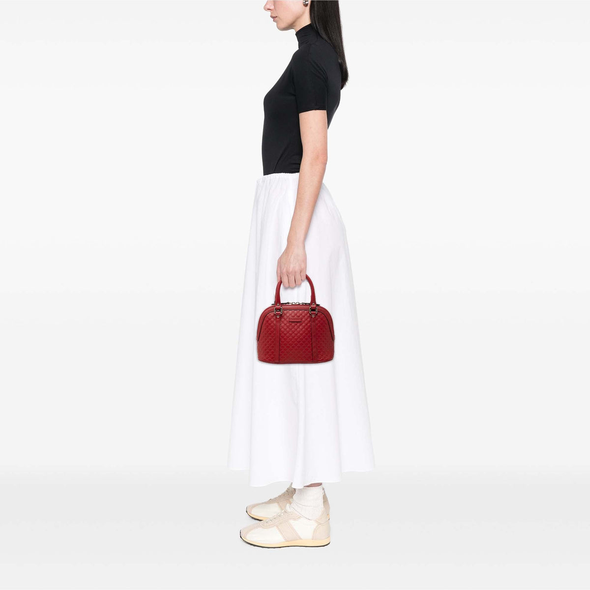 Gucci Mini Microguccissima Dome Satchel