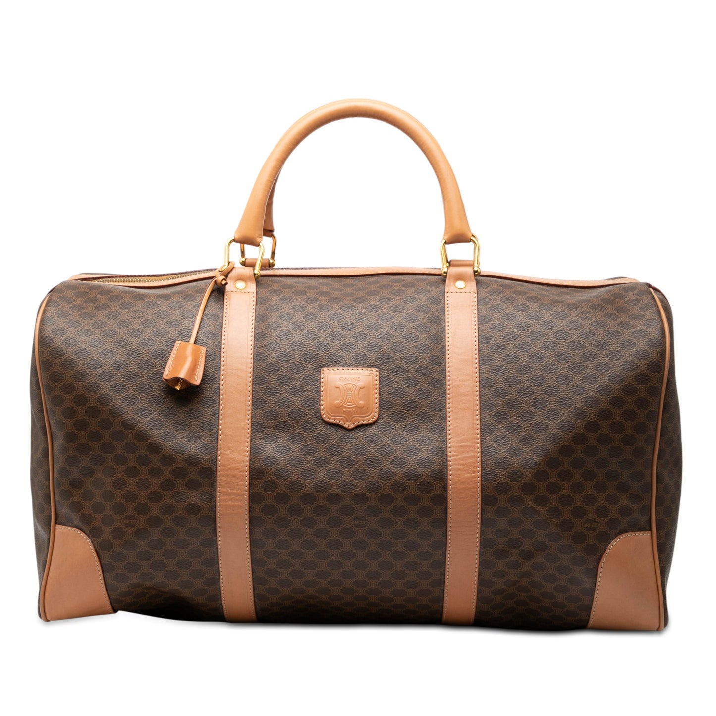 Celine Macadam Coated Canvas Travel Bag